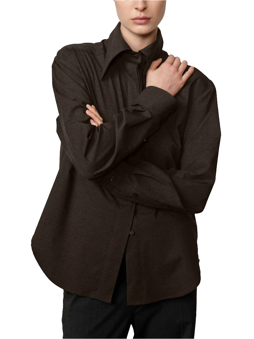 Herskind - Camicia caffè