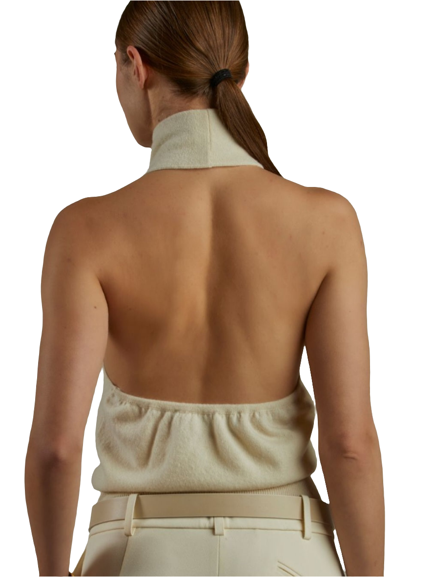 Federica Tosi - Top latte scollo americana