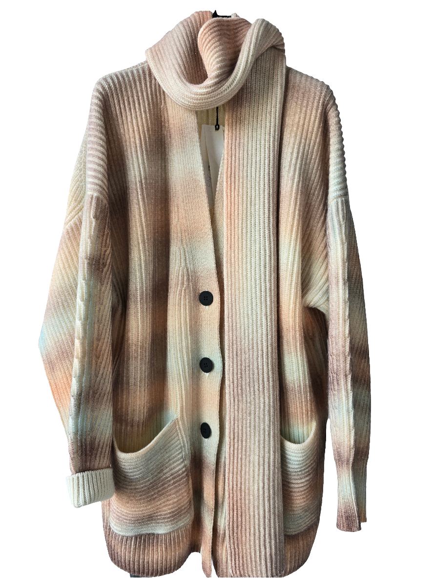 Canessa - Cardigan con colore sfumato