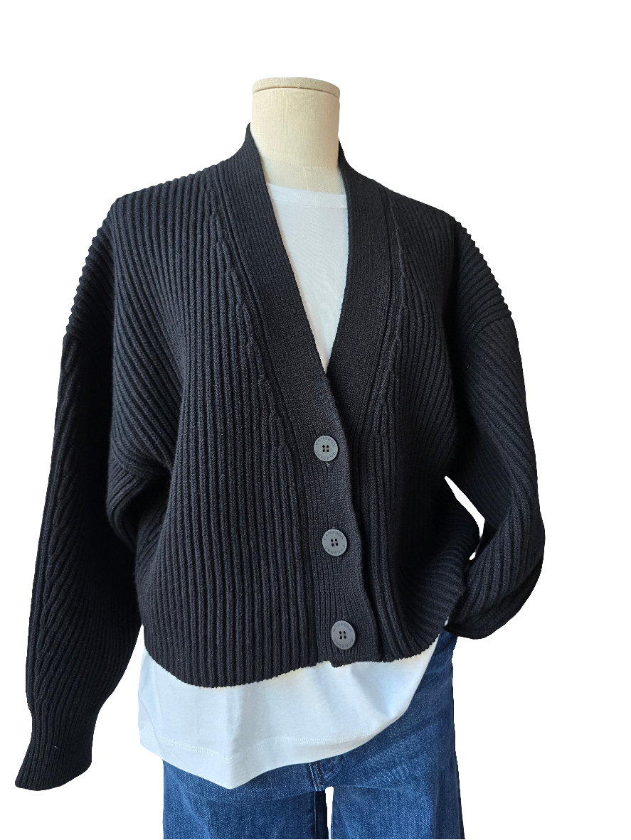 Canessa - Cardigan nero