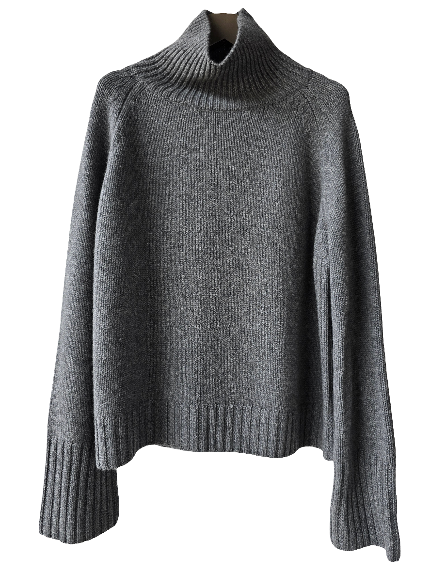 Maglia in cashmere a collo alto