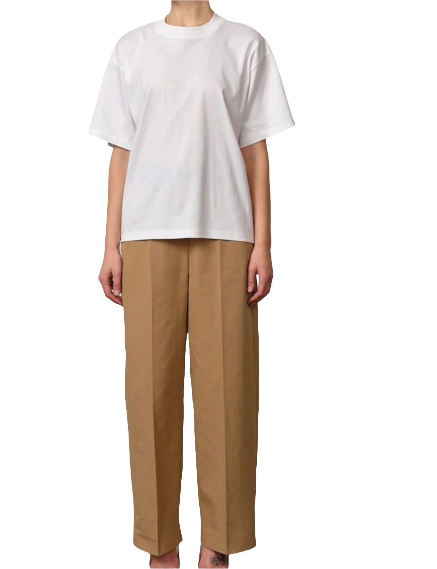 Herskind - Pantalone cropped kaki