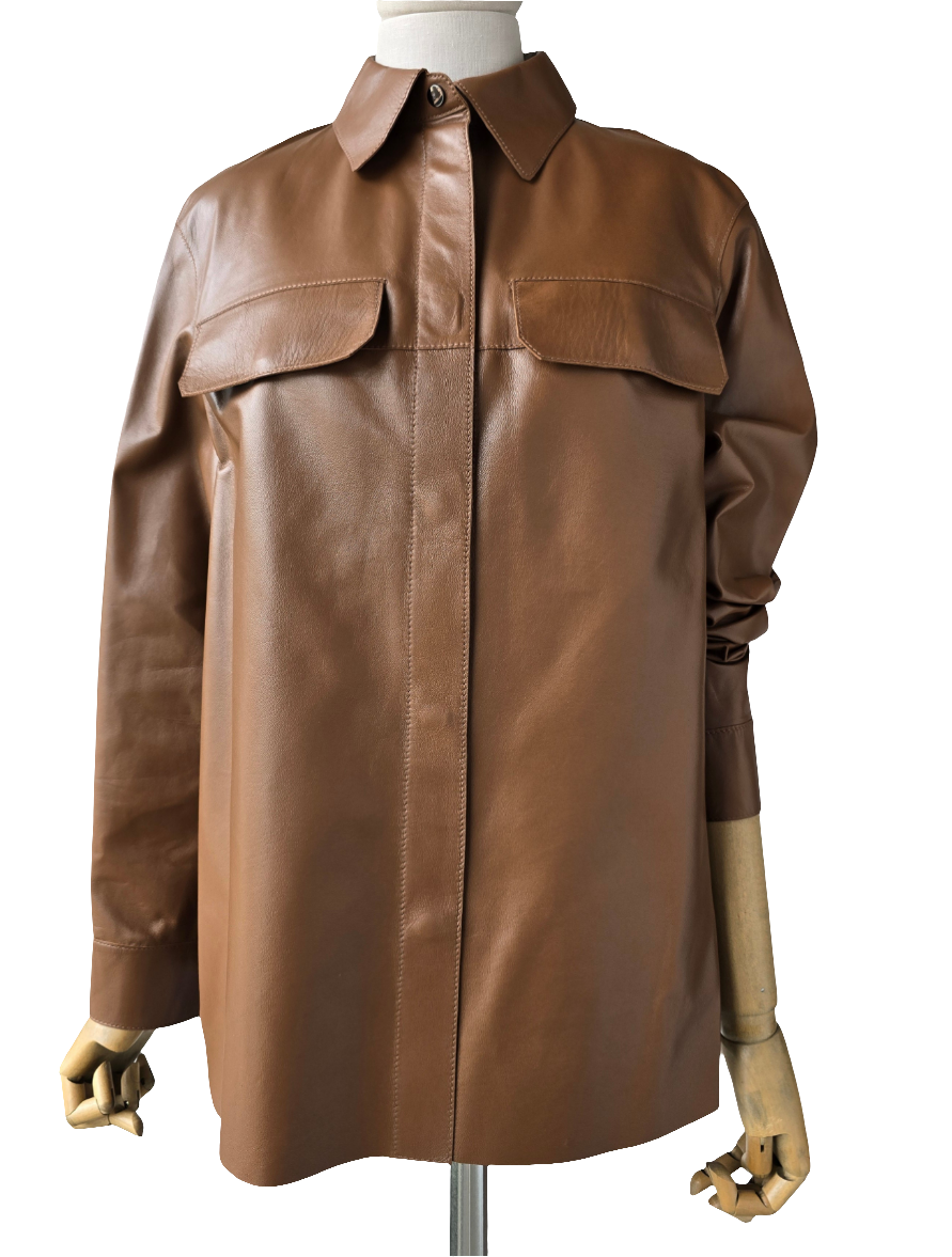Desa 1972 - Camicia pelle oversize