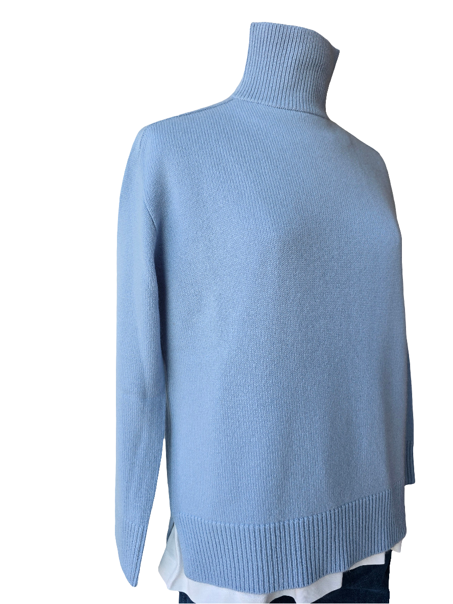 Maglia in cashmere collo alto