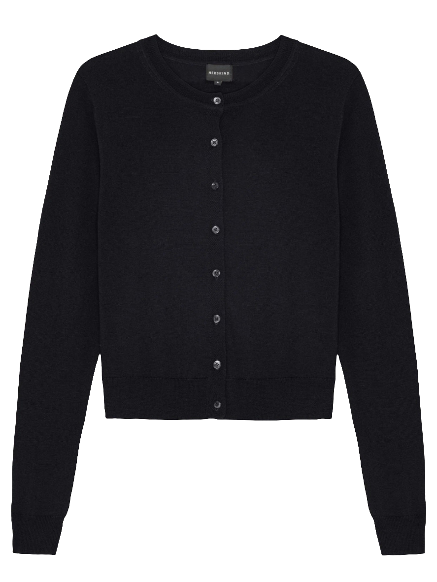 Herskind - Cardigan maglia blu
