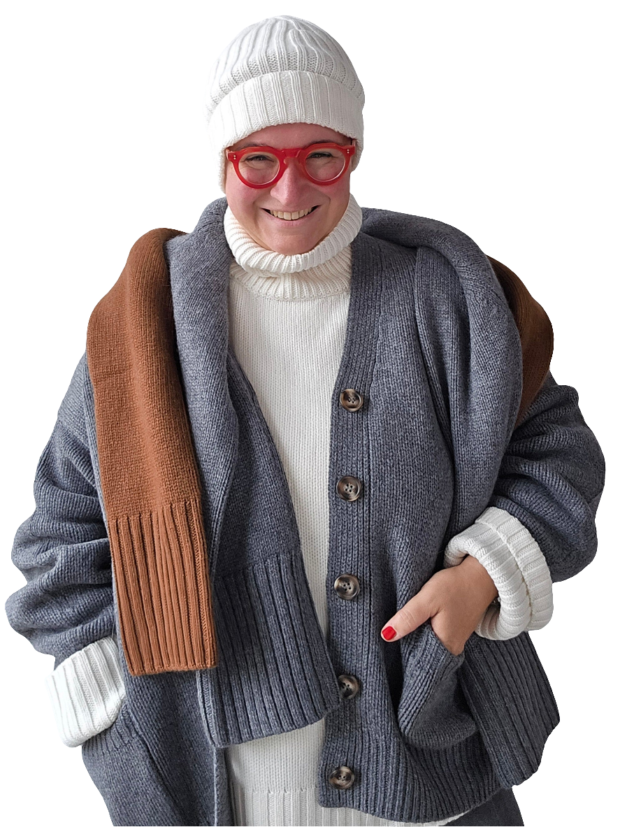 Cardigan in  cashmere