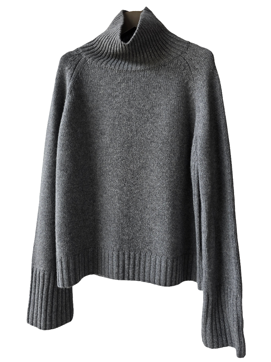 Maglia in cashmere a collo alto