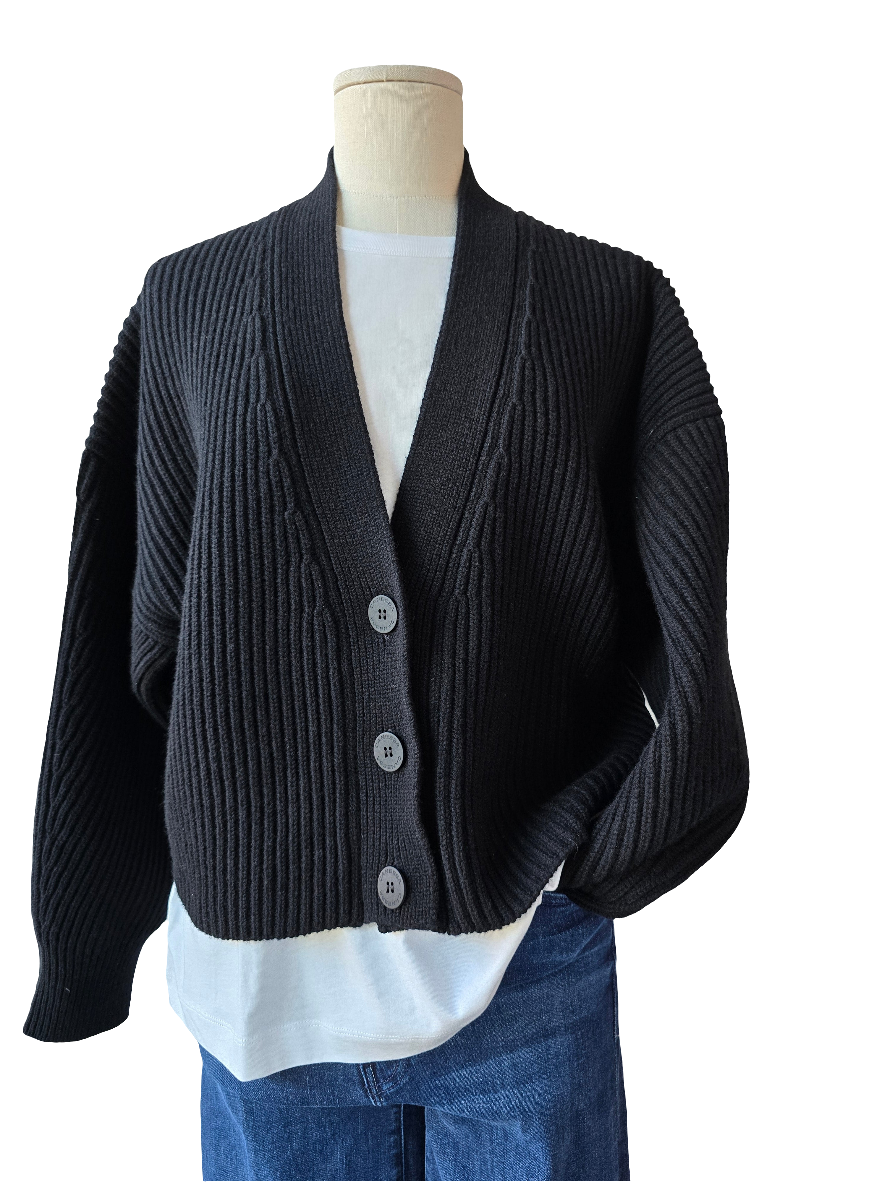 Canessa - Cardigan nero