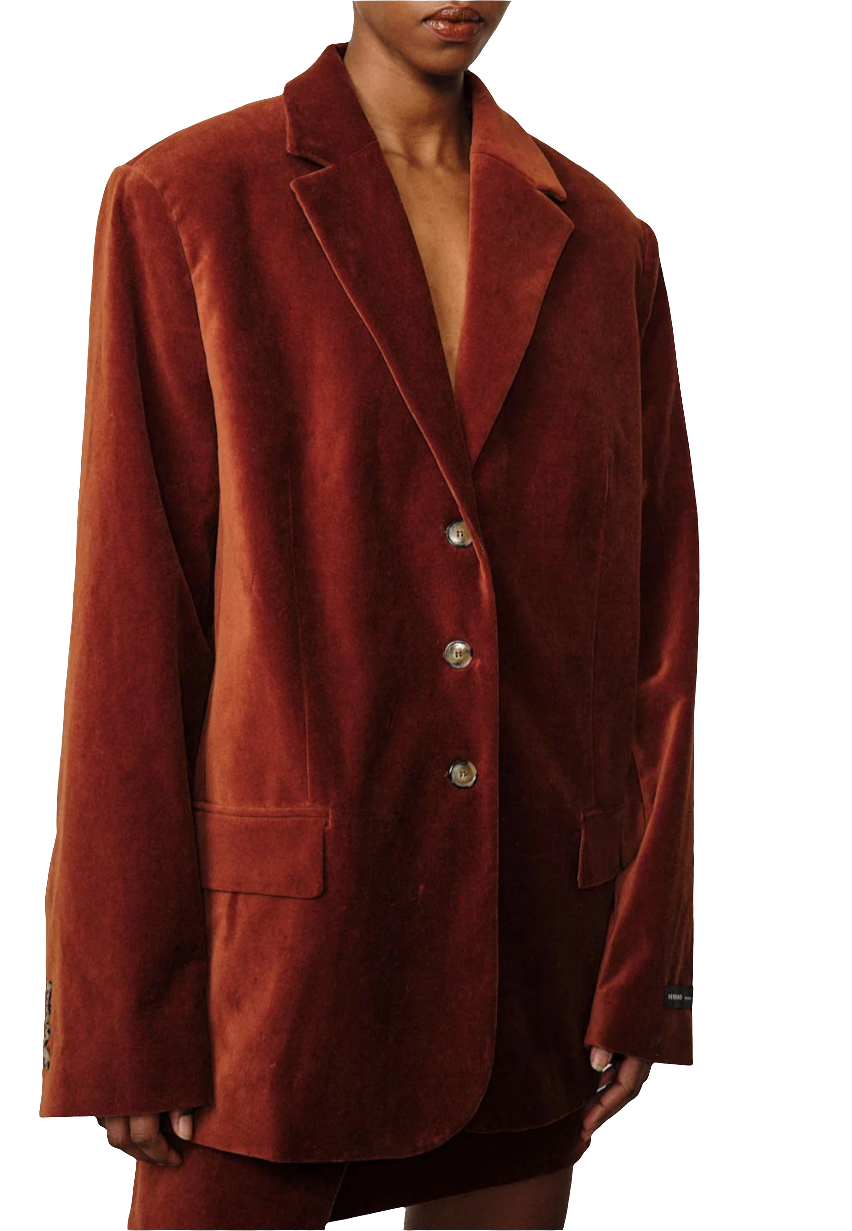 Herskind - Blazer albicocca bruciata oversize