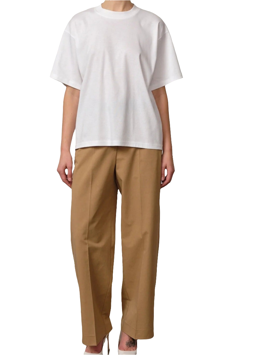 Herskind - Pantalone cropped kaki