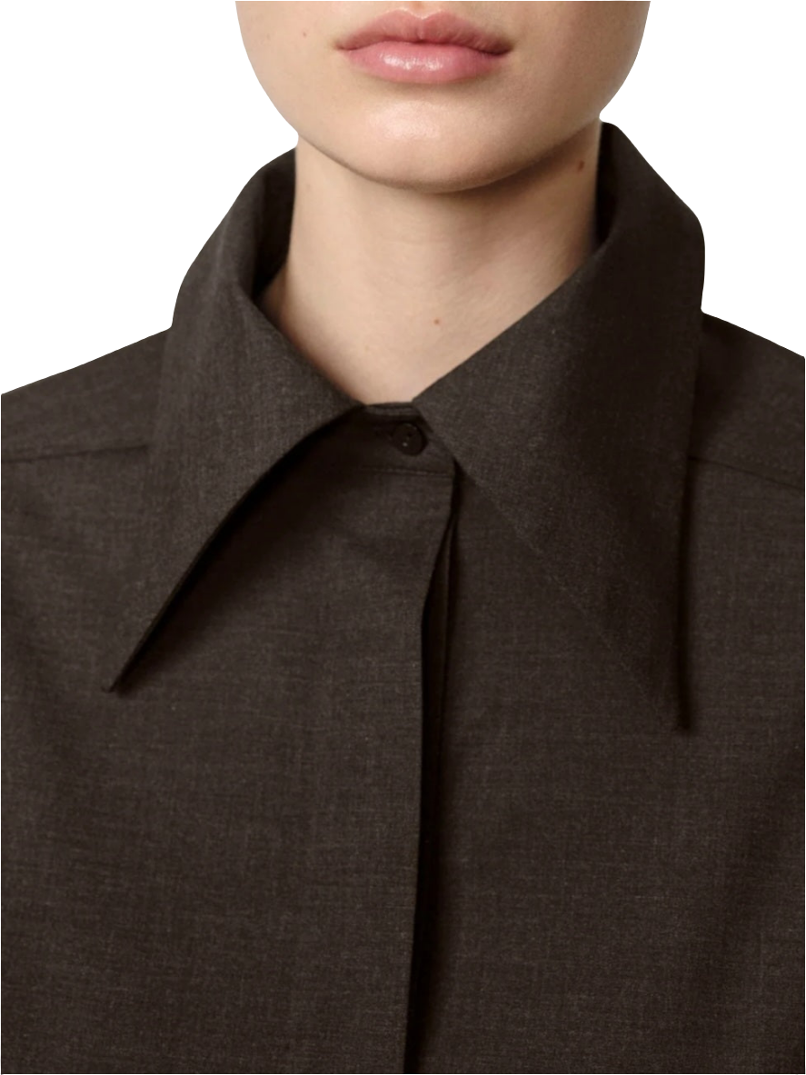 Herskind - Camicia caffè