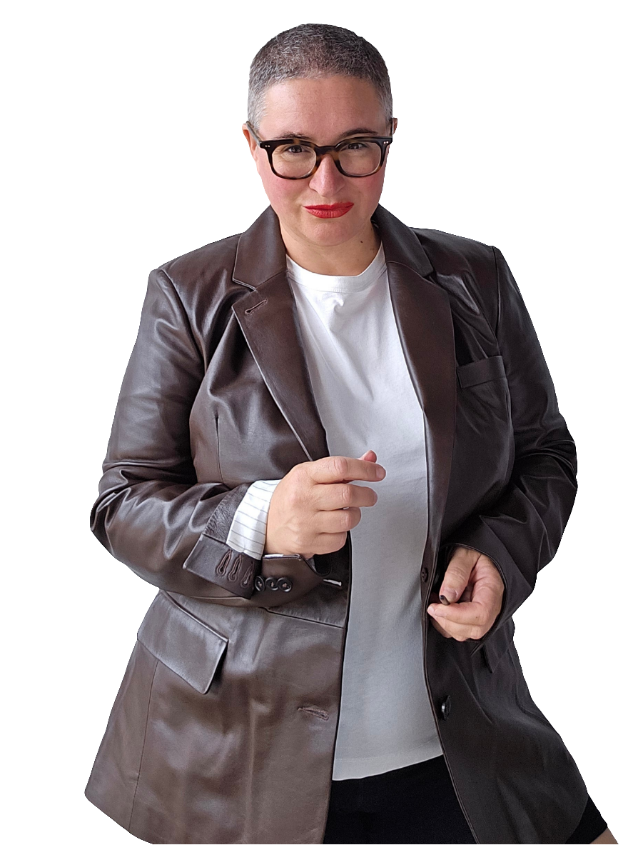 Desa 1972 - Blazer pelle dark coffee