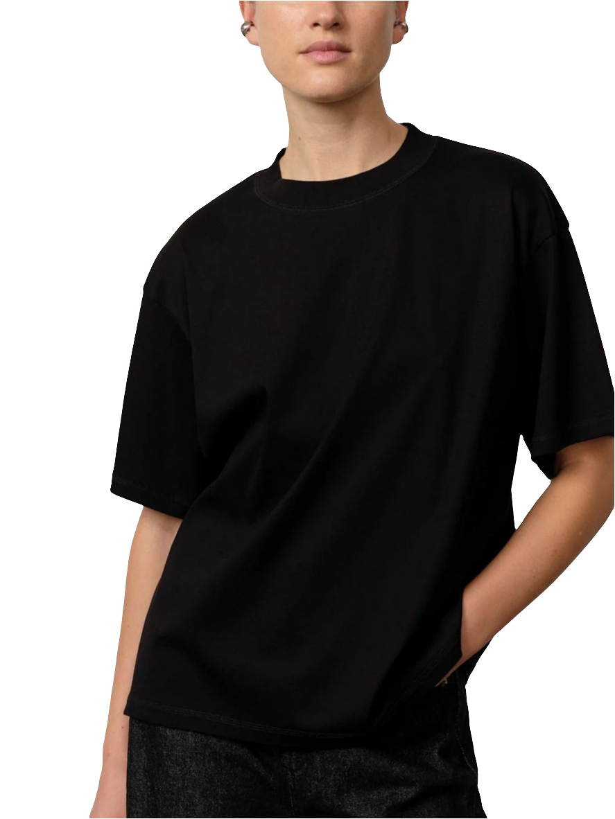 Herskind - T-shirt girocollo nera