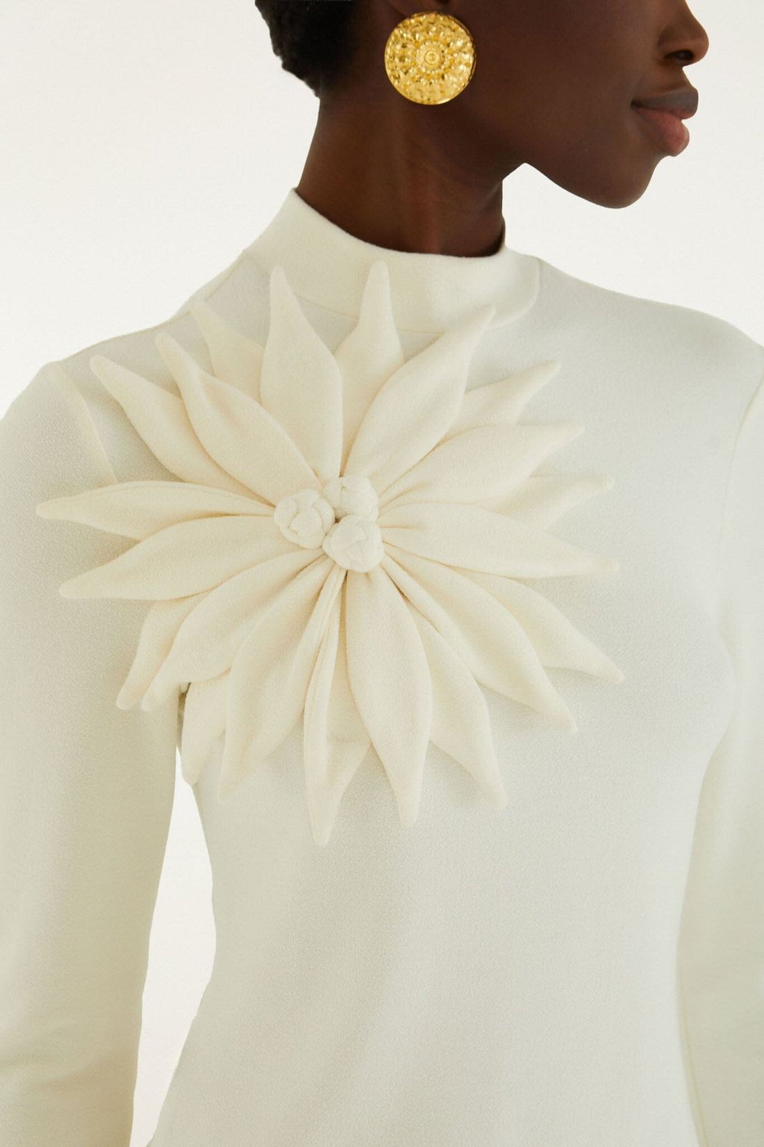 Farm Rio - Maglia con fiore 3D