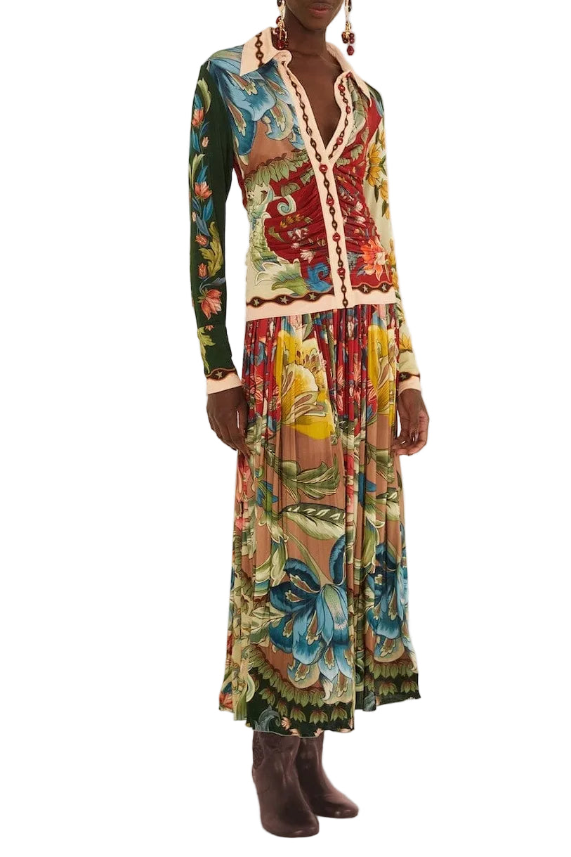 Farm Rio - Camicia "Lunar Boho"