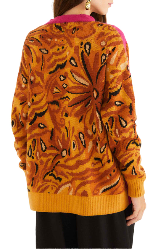 Farm Rio - Cardigan maniche bold tiger