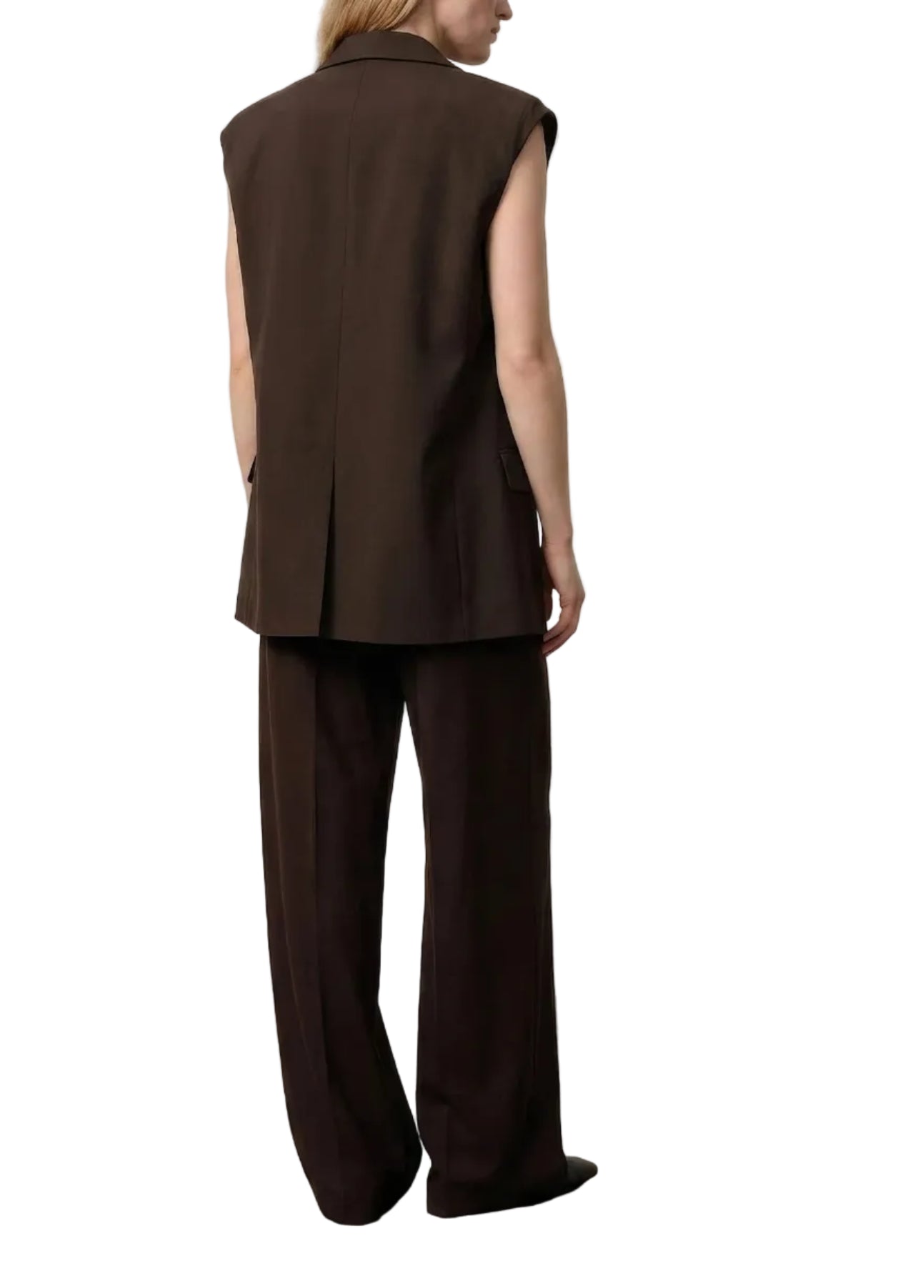Herskind - Pantalone coffee brown "Ivano"