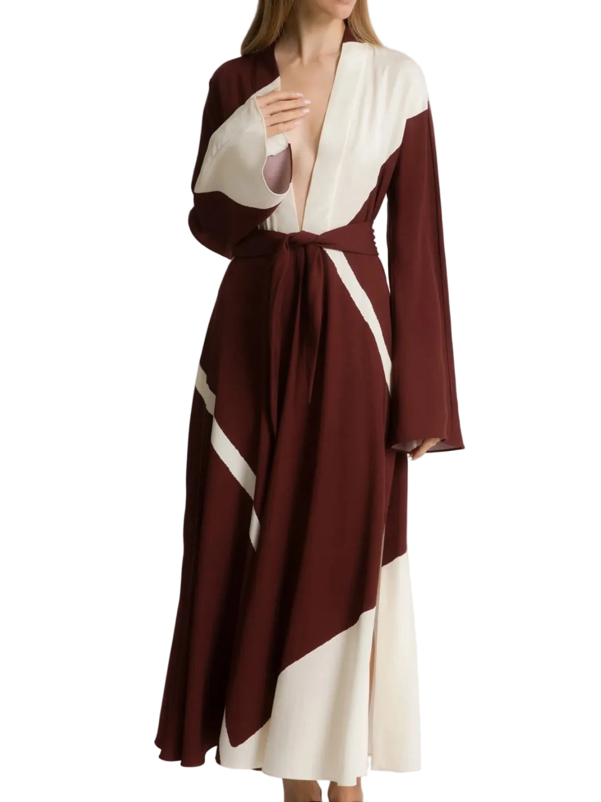 Alberta Ferretti - Abito fant.marrone
