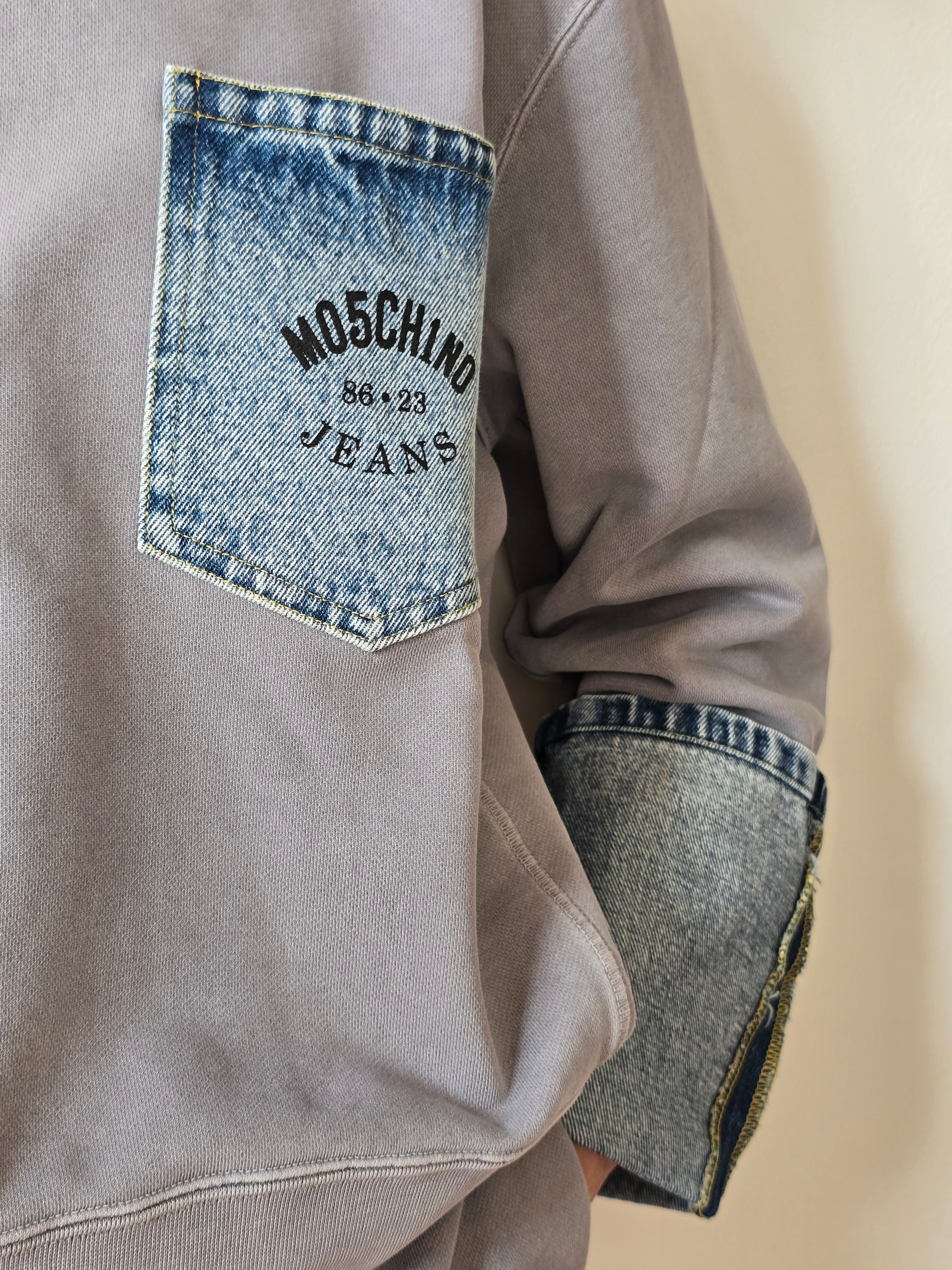 Moschino Jeans - Felpa grigia