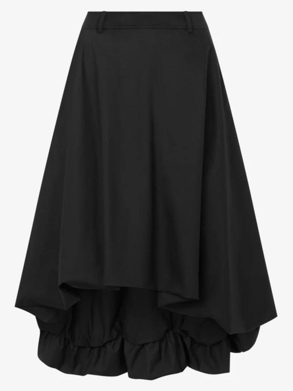 Moschino - Gonna nera asimmettrica