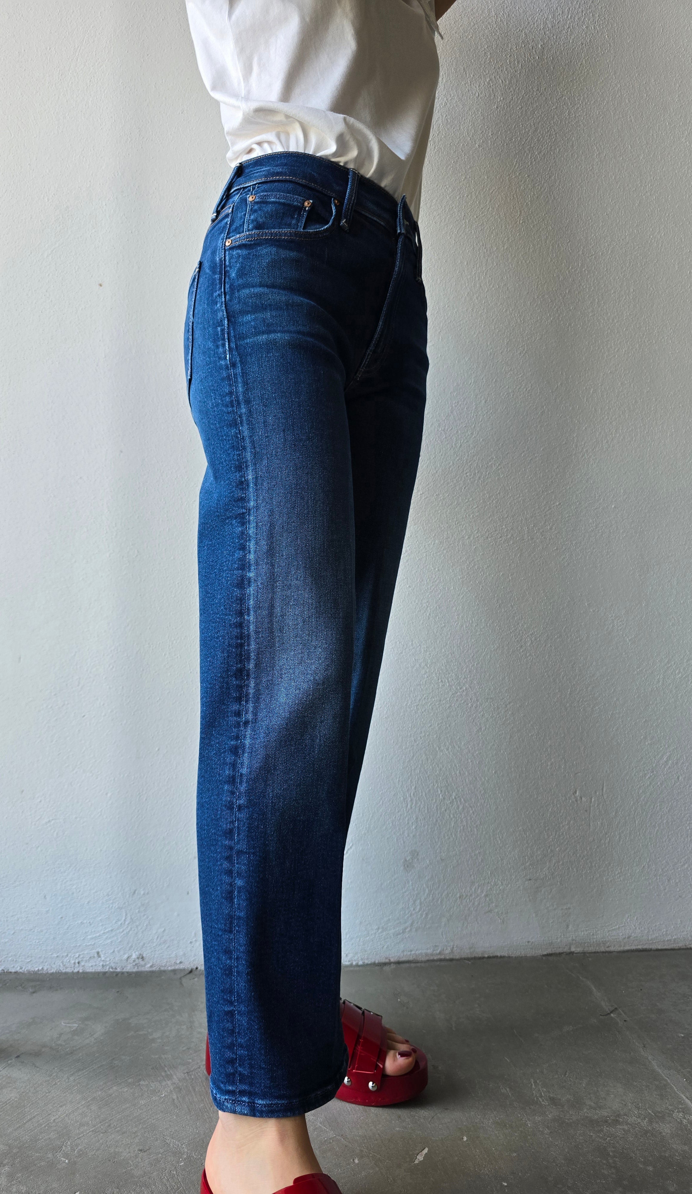 Mother Jeans - "The Mid Rise Rambler Zip Ankle"