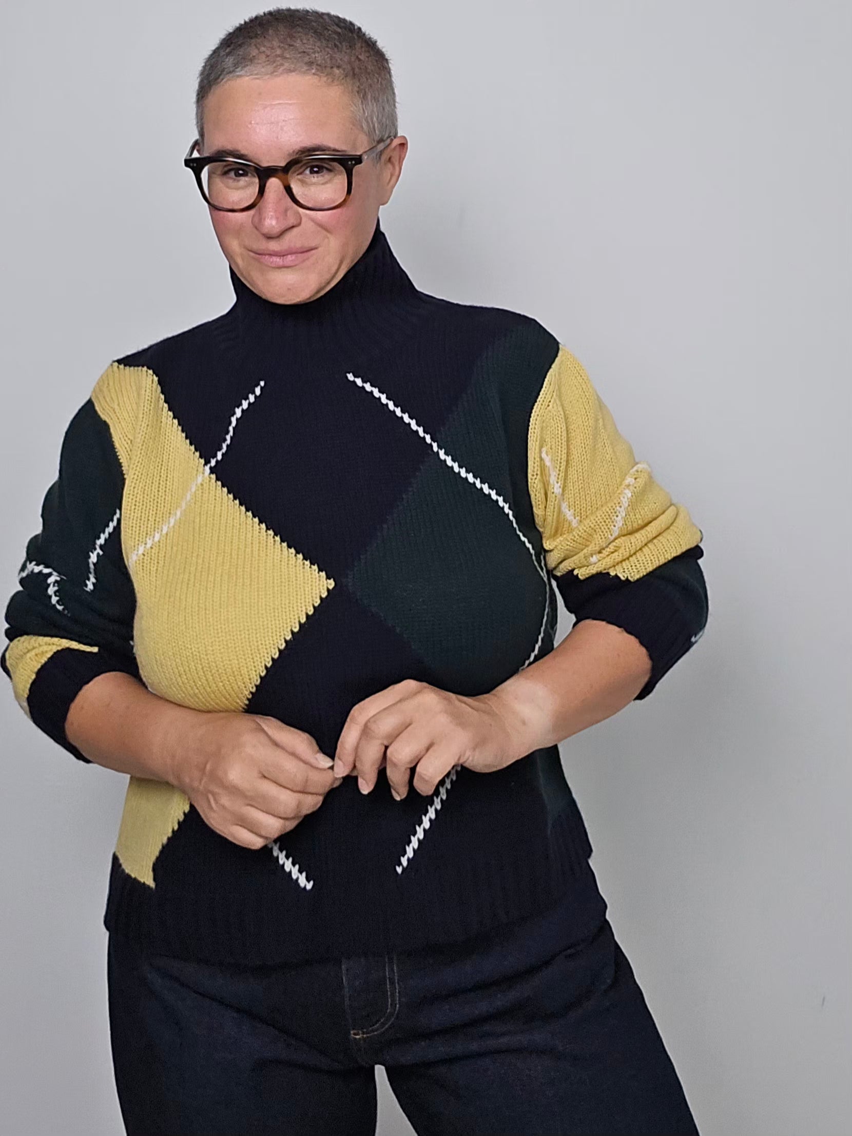 Be You - Maglia cashmere turtle neck