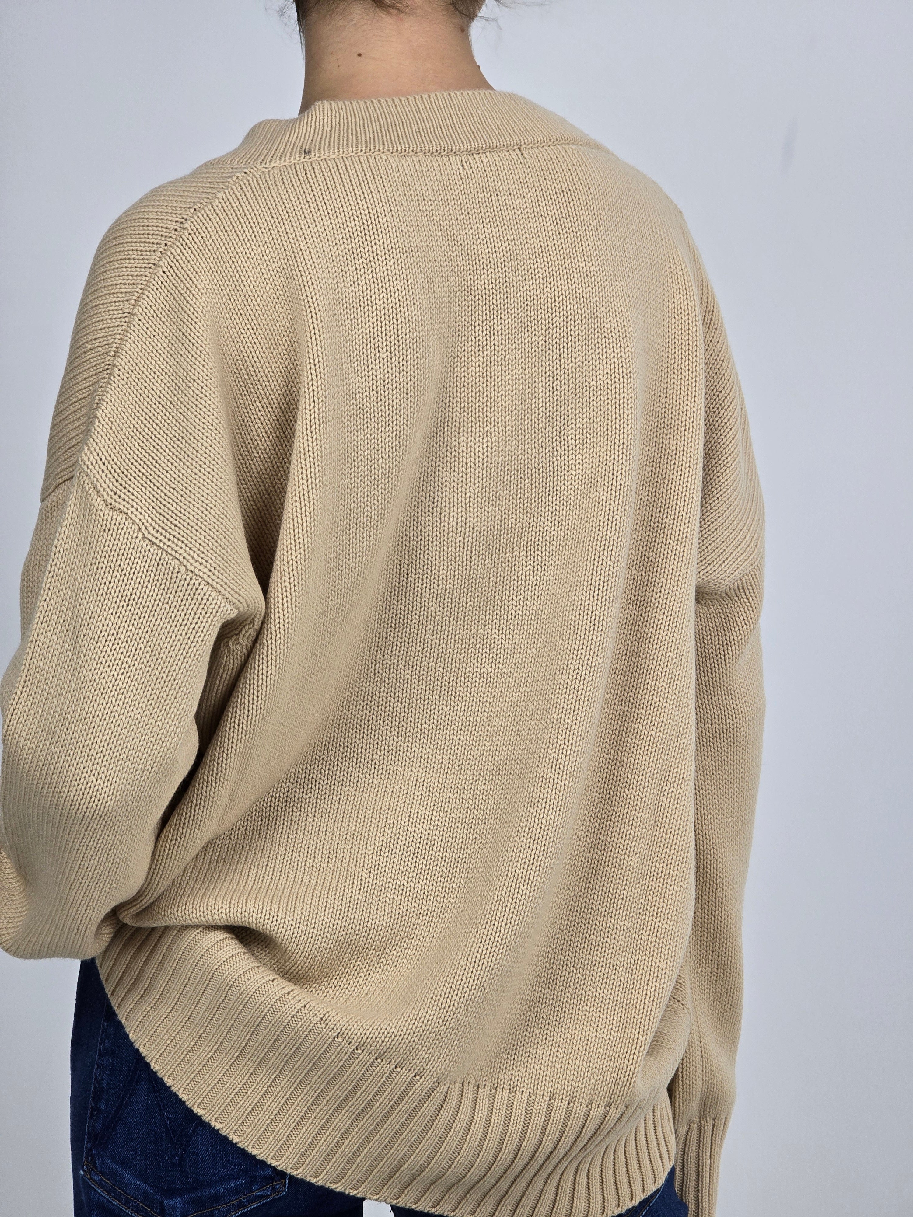 Canessa - Pullover in cashmere "Patricia" vaniglia