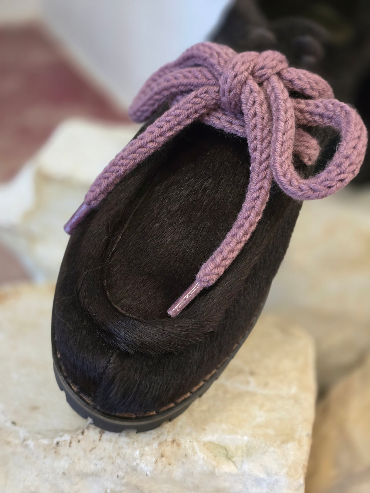Argilla - Stringate cavallino testa di moro