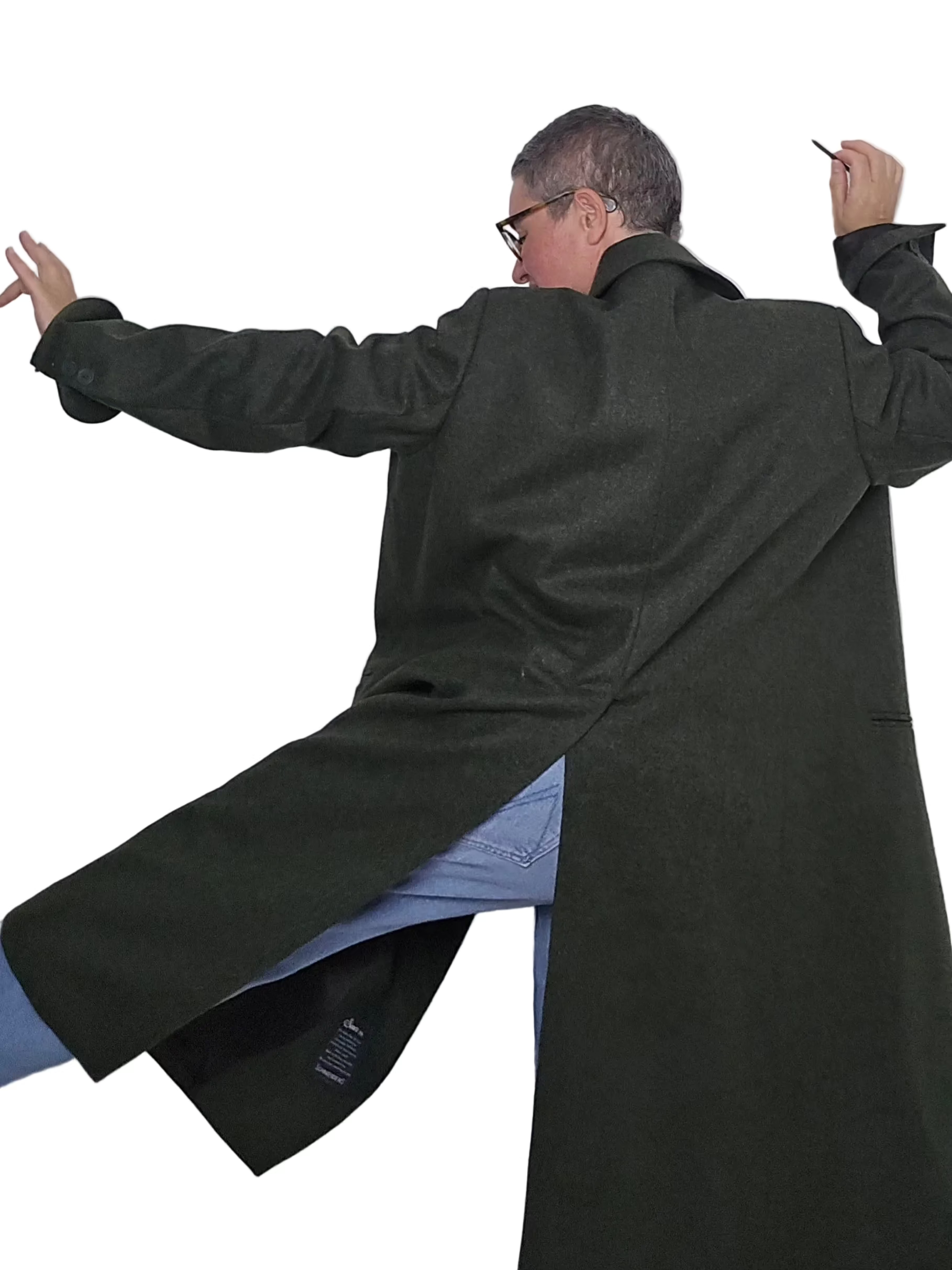 Schneiders - Cappotto lungo "Bella" Loden green