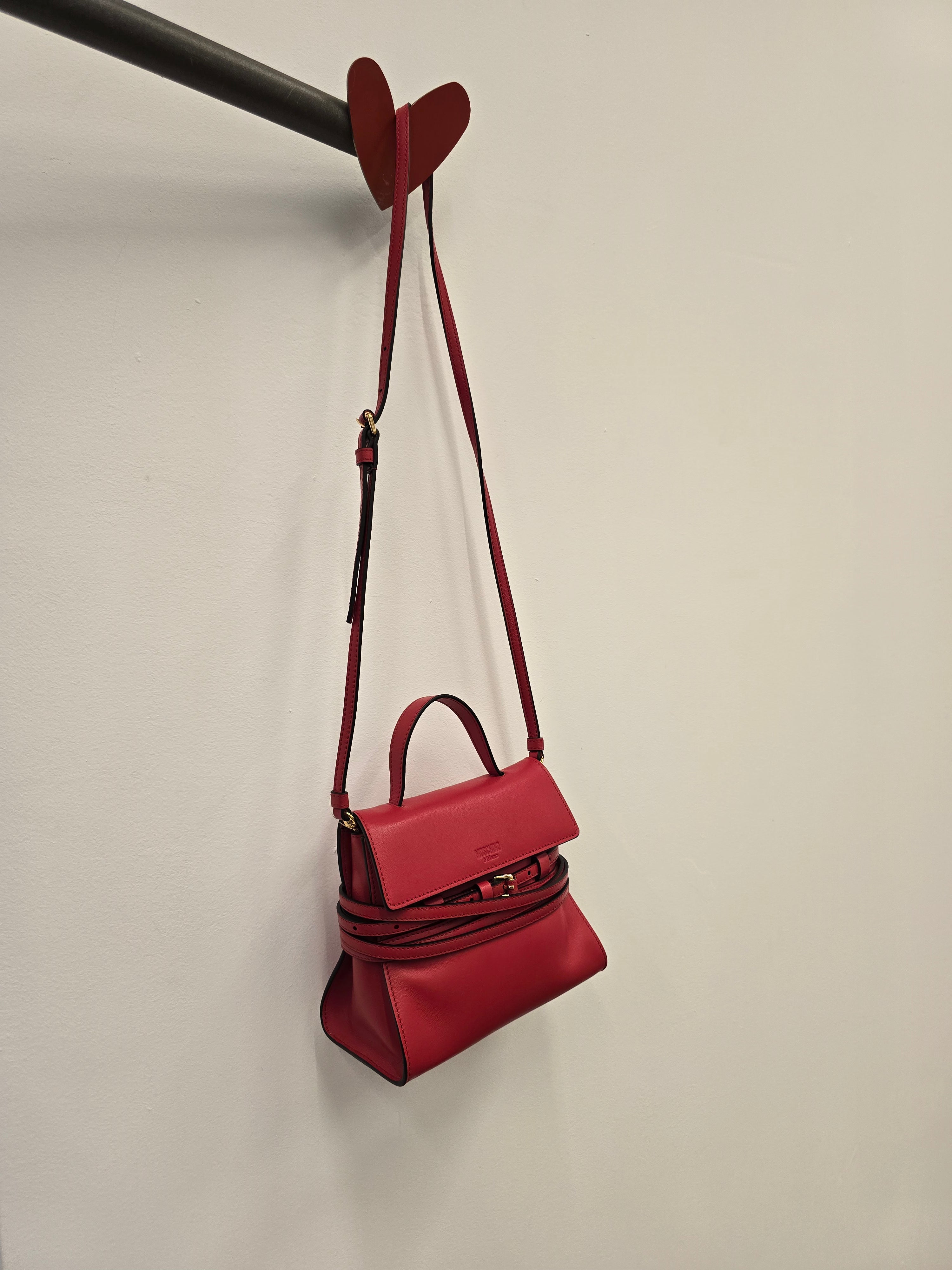 Moschino - Borsa tracolla piccola rossa