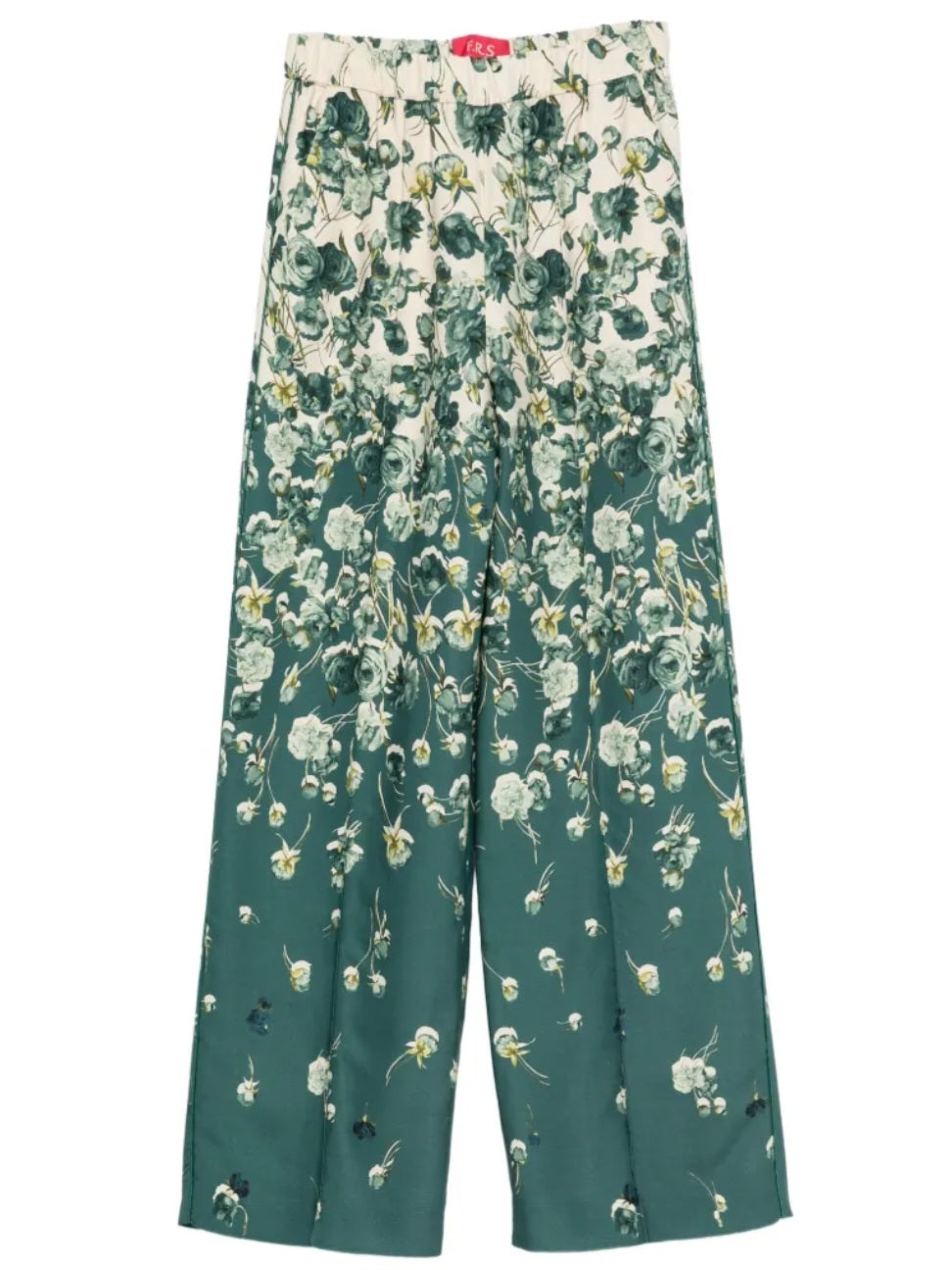 F.R.S. - Pantalone "Pontos" rose scure f.do avorio