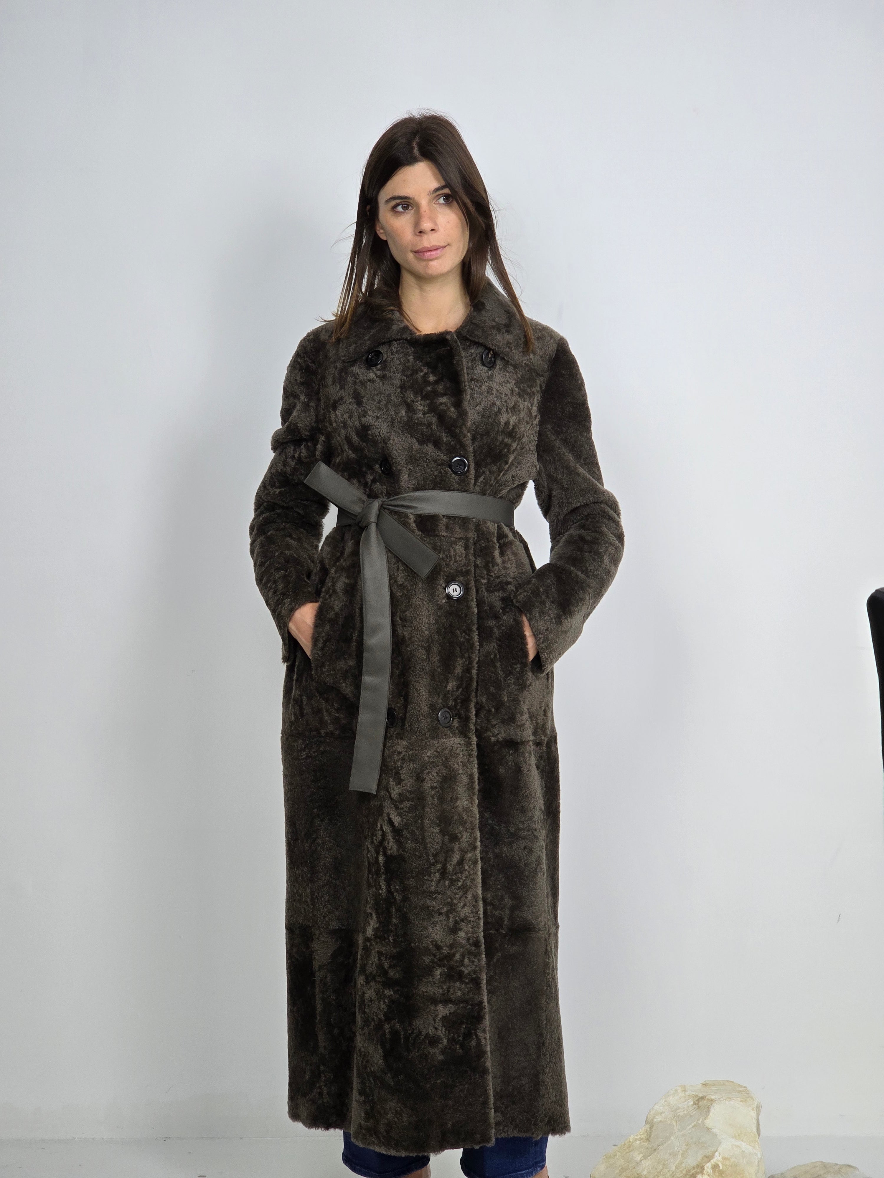 Blancha - Trench coat argilla