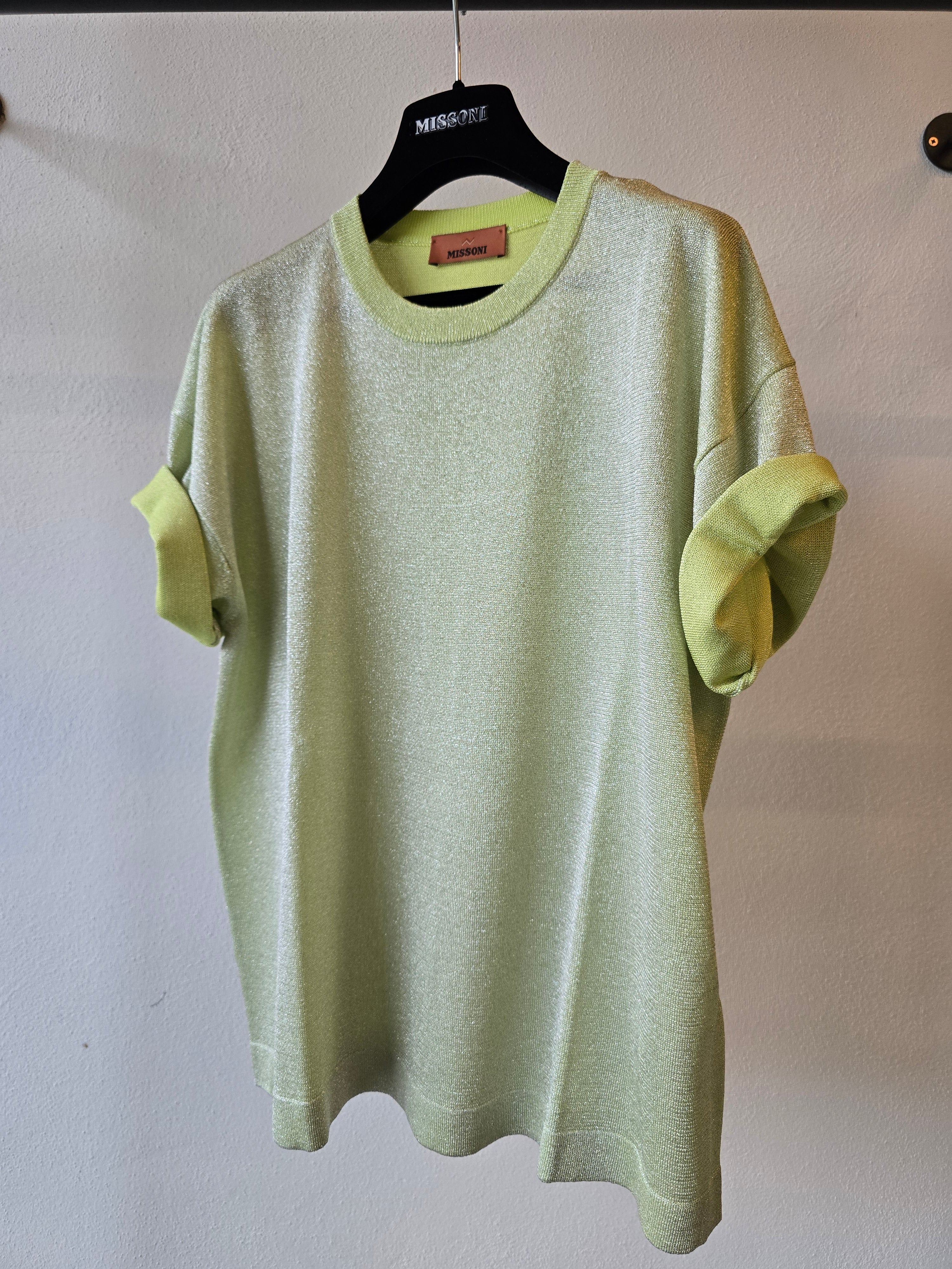 Missoni - T-shirt verde lime