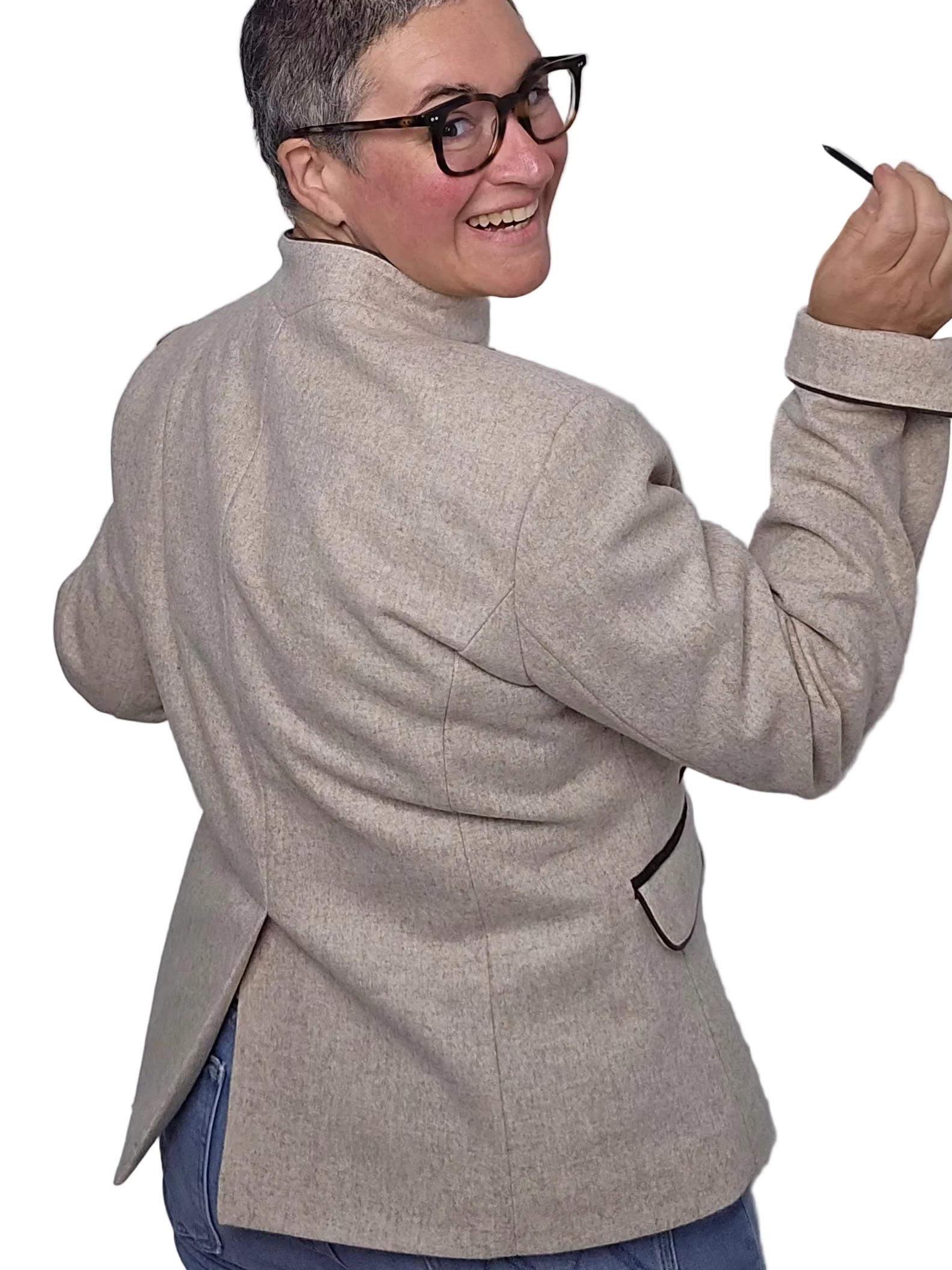 Schneiders - Short Jacket "Mia" Loden almond