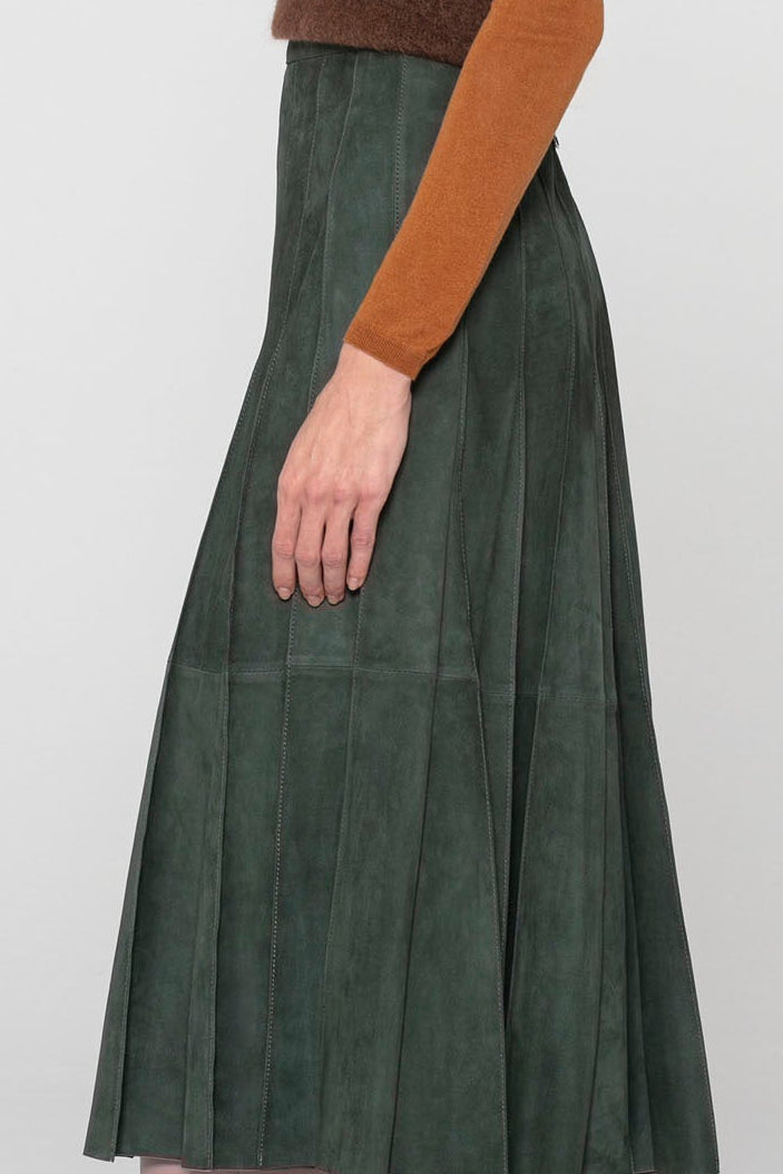Desa 1972 - Gonna in suede forest
