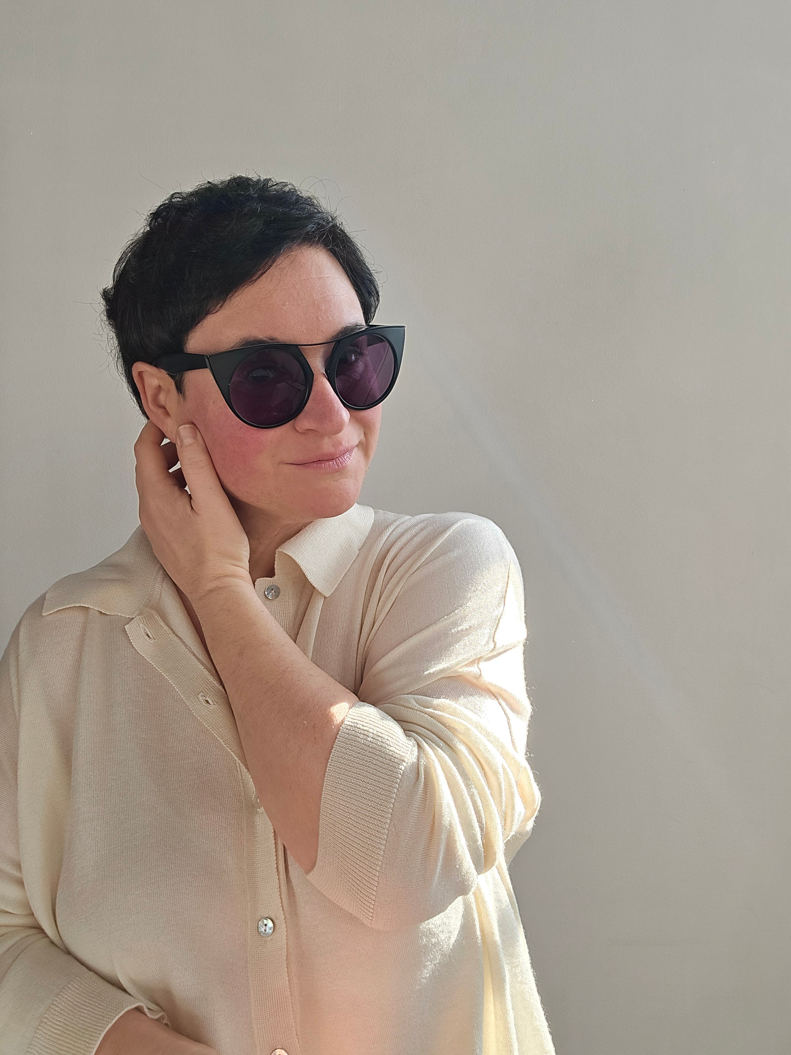 Be You - Cardigan polo  avorio