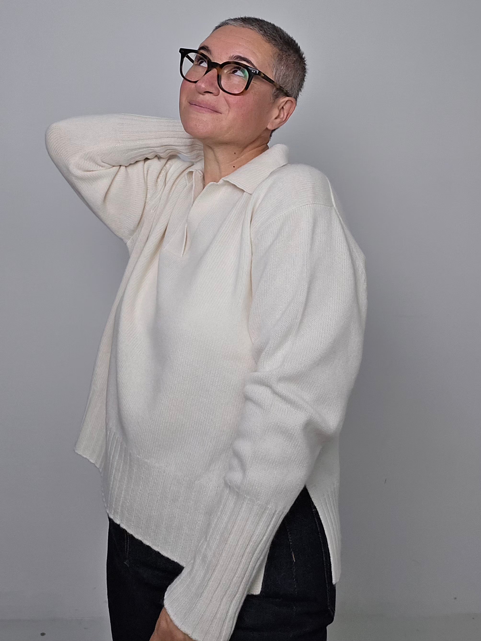 Be You - Polo cashmere white