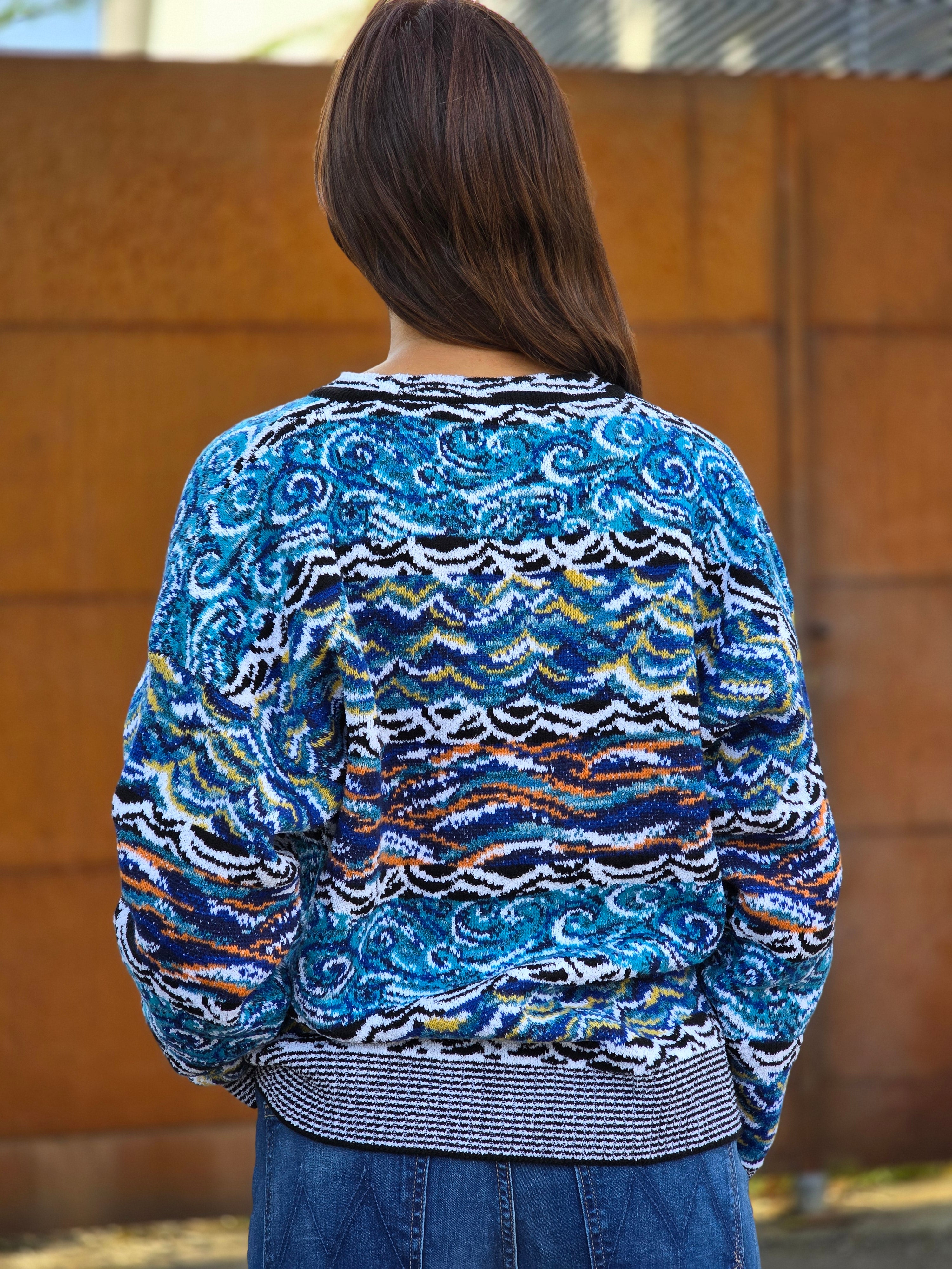 Missoni - Cardigan oversize lana e cotone