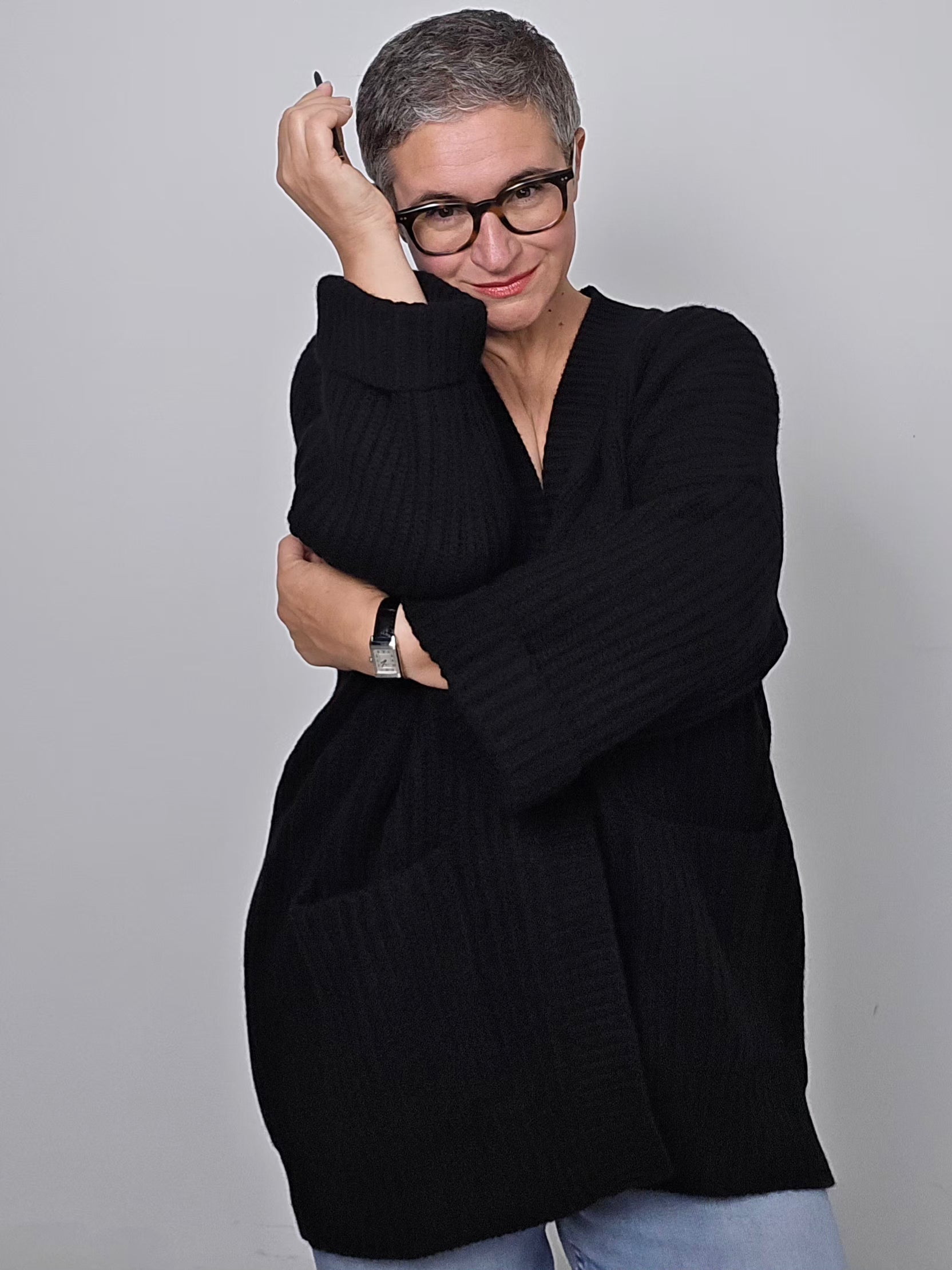 Be You - Cardigan cashmere black