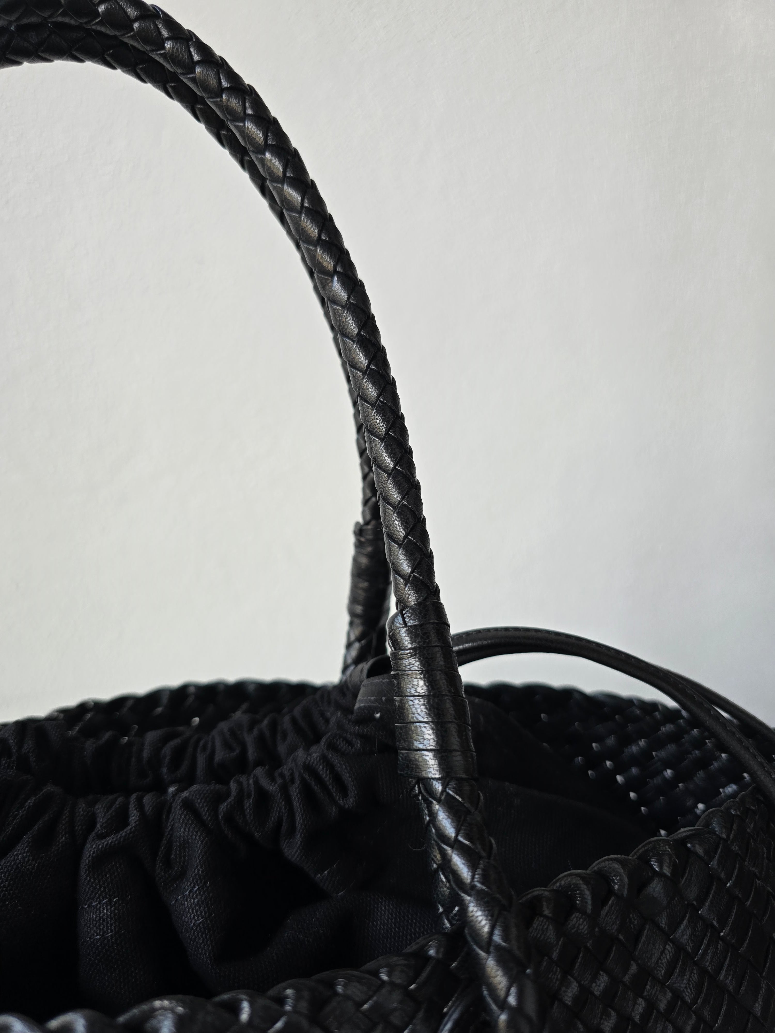 Ibeliv - Borsa in pelle " Bazika" black