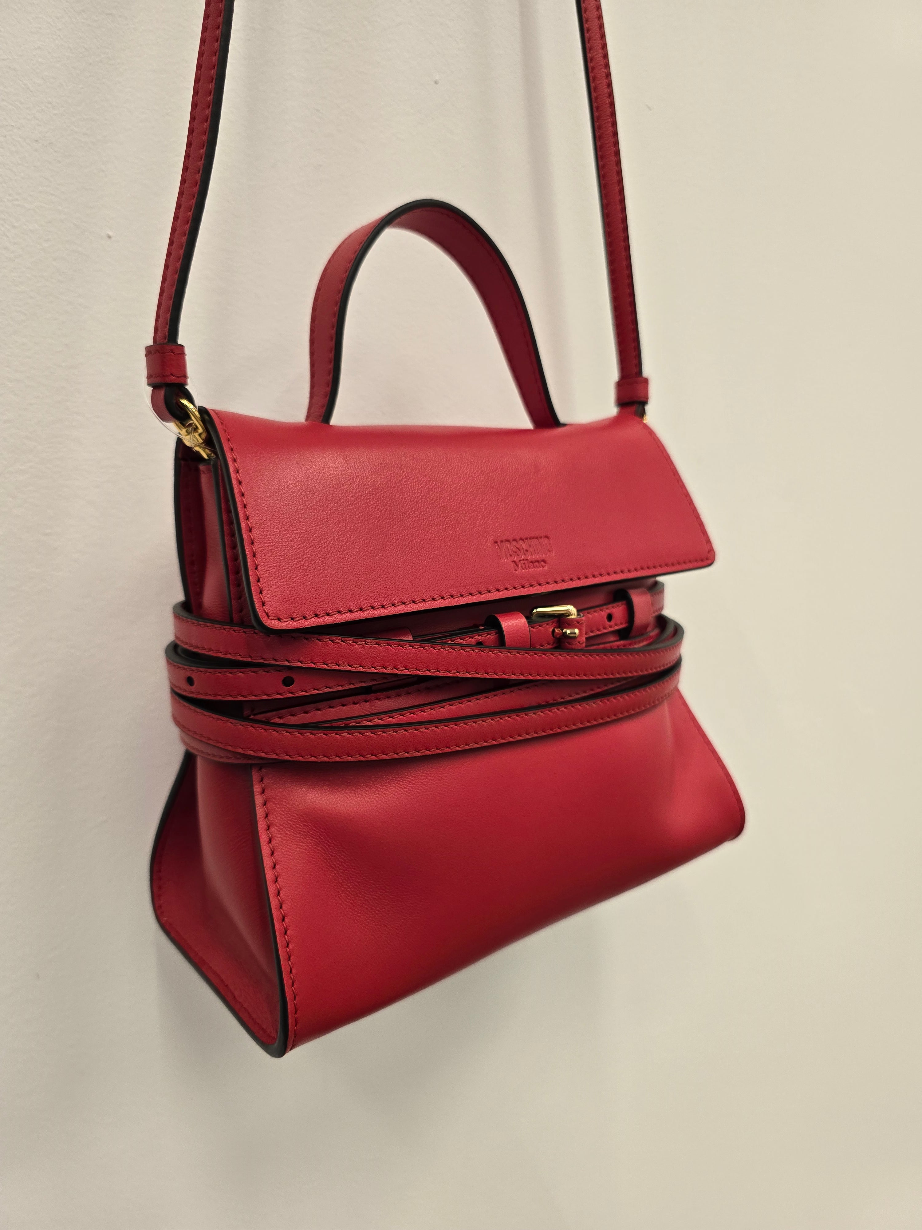 Moschino - Borsa tracolla piccola rossa