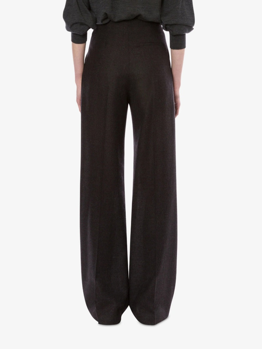 Alberta Ferretti - Pantalone in lana leggera, grigio antracite