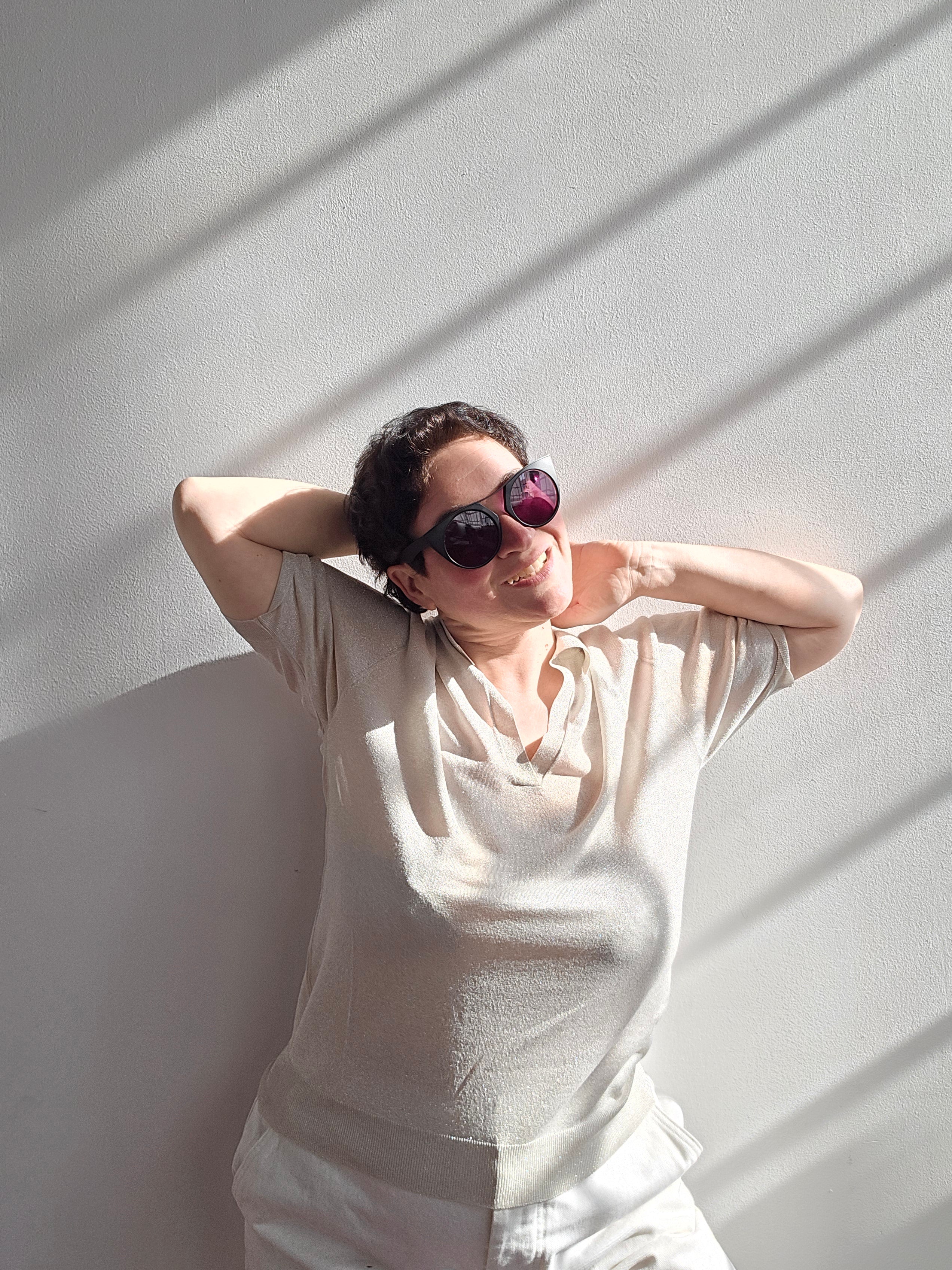Be You - Polo in lurex shine