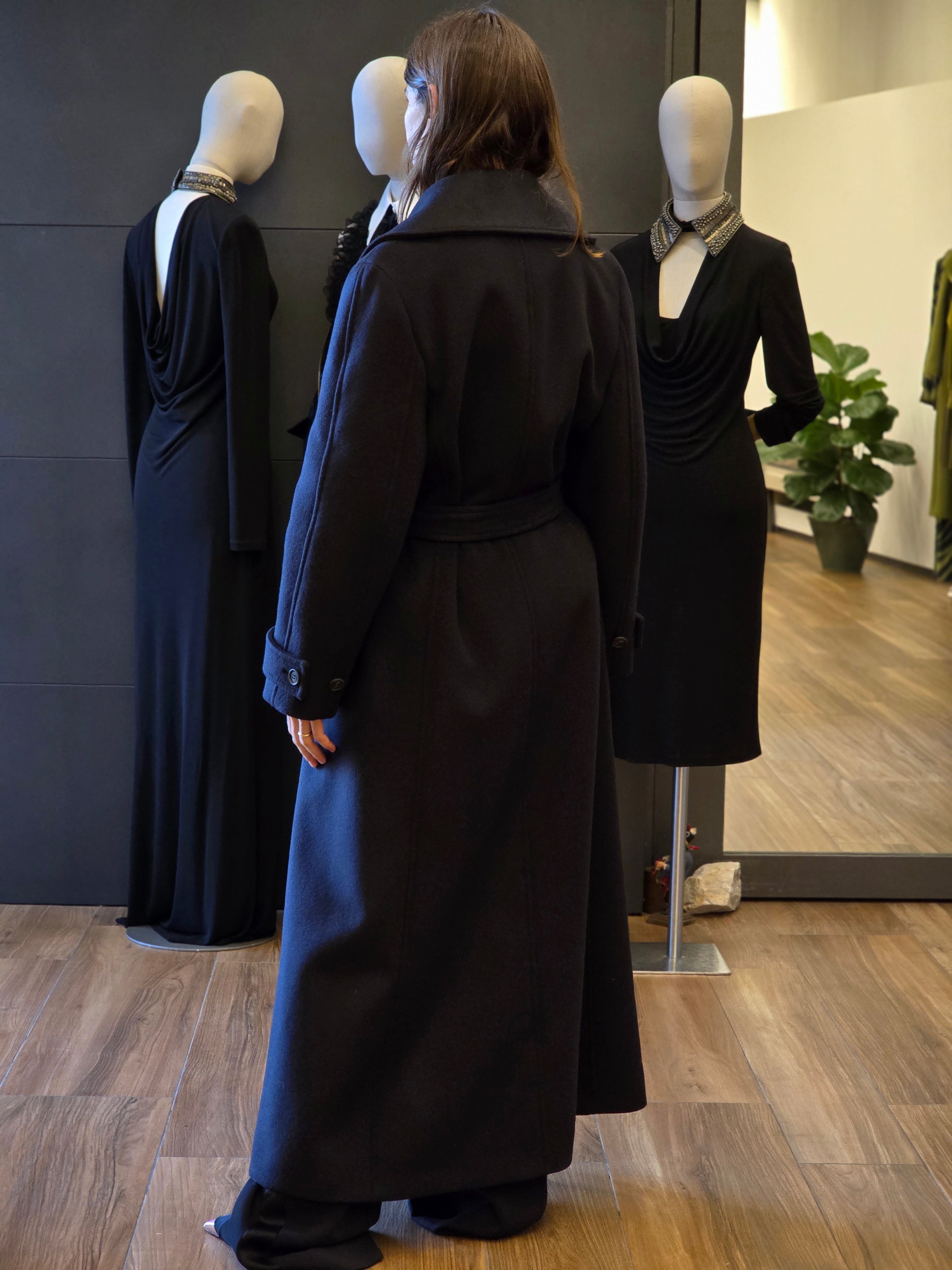 Alberta Ferretti - Cappotto in lana e cashmere