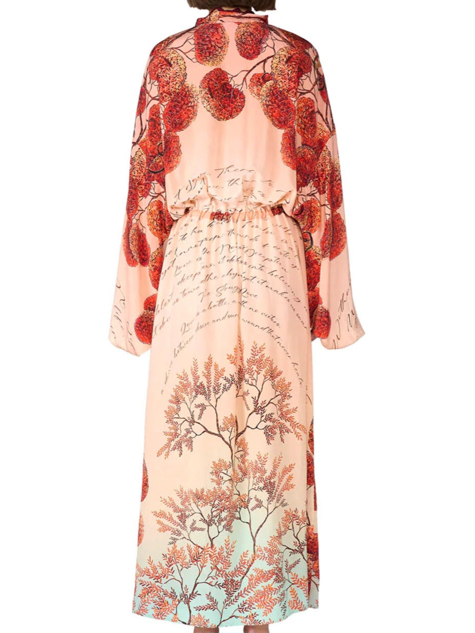 F.R.S. - Chemisier fondo rosa