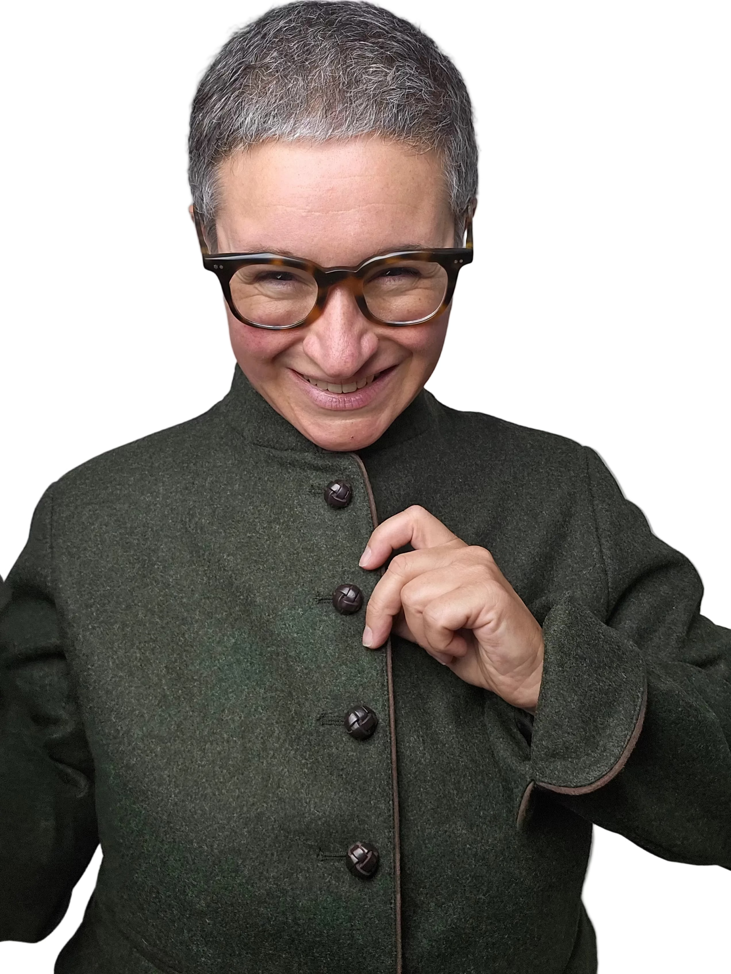 Schneiders - Short Jacket "Mia" Loden green