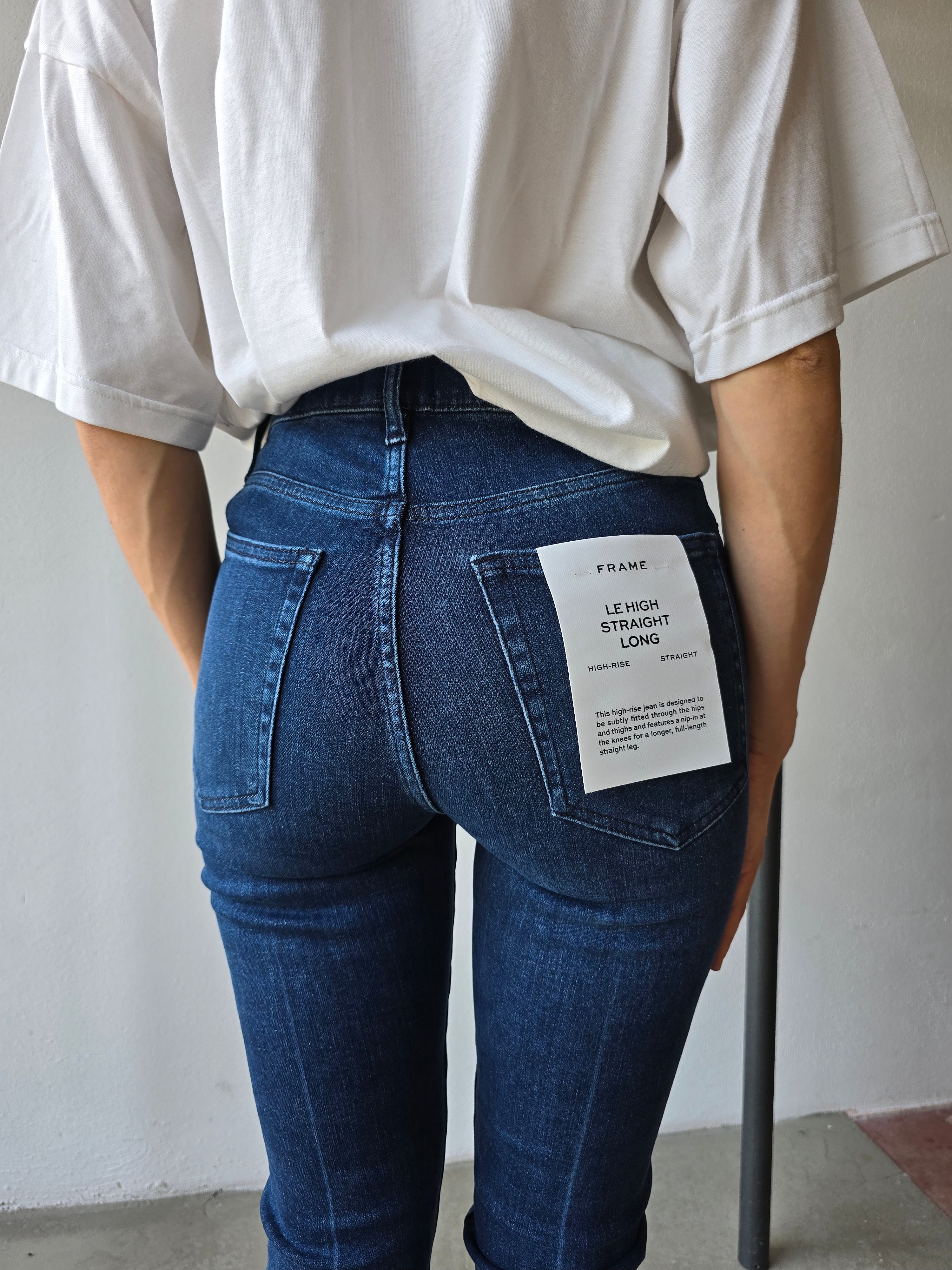 Frame - Jeans "Le High Straight Long"