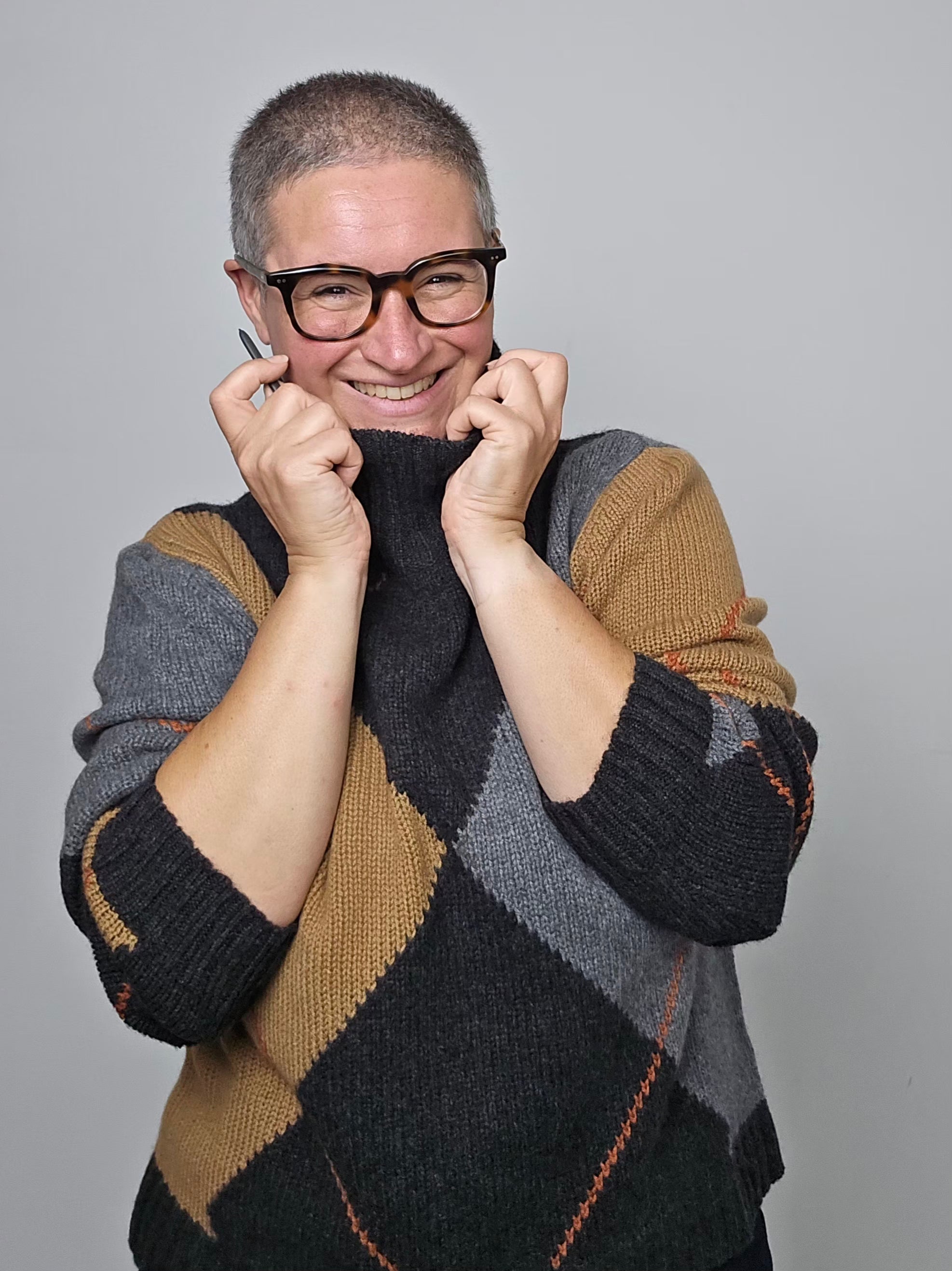 Be You - Maglia cashmere turtle neck