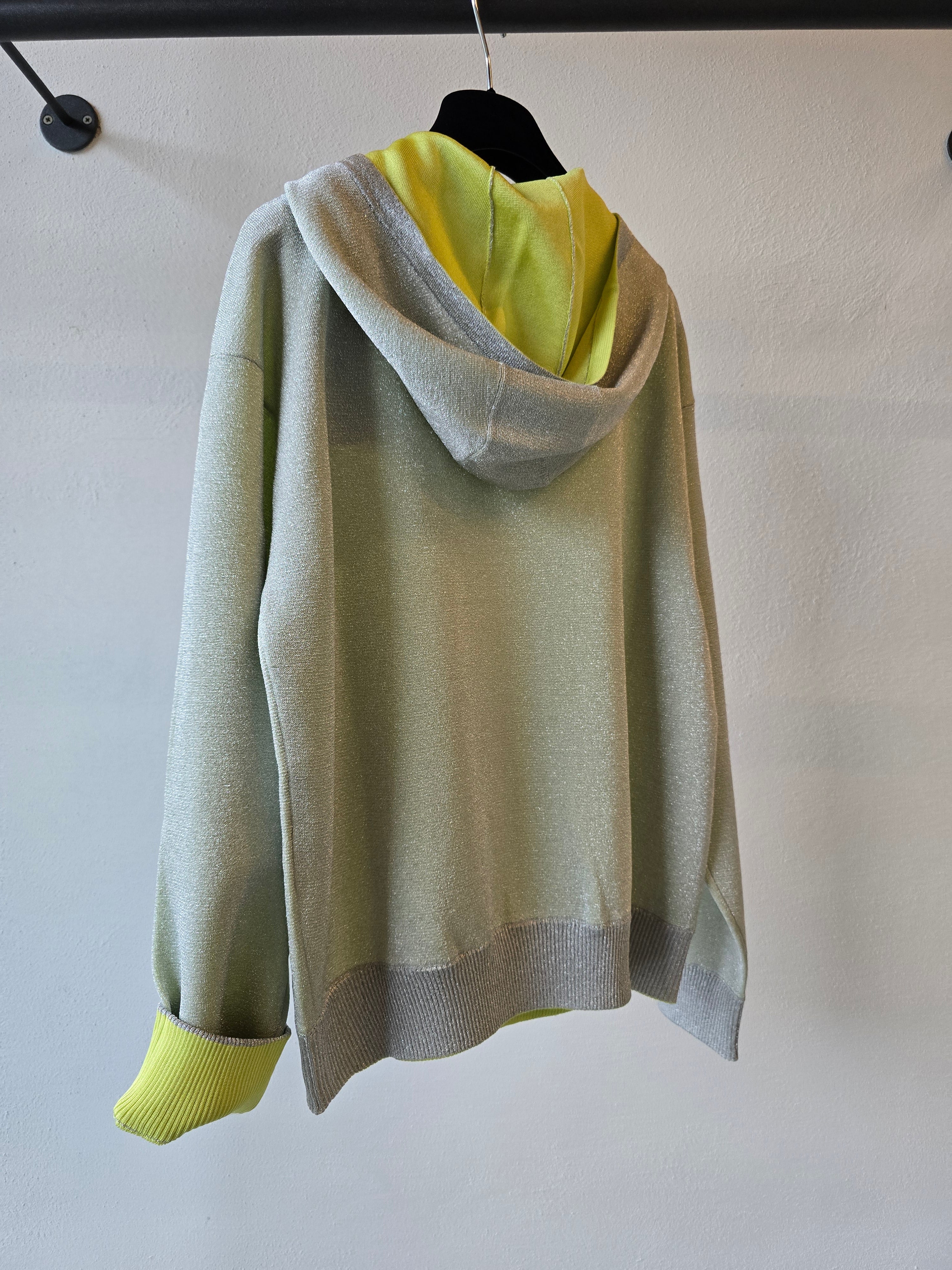 Missoni - Felpa con cappuccio, verde lime