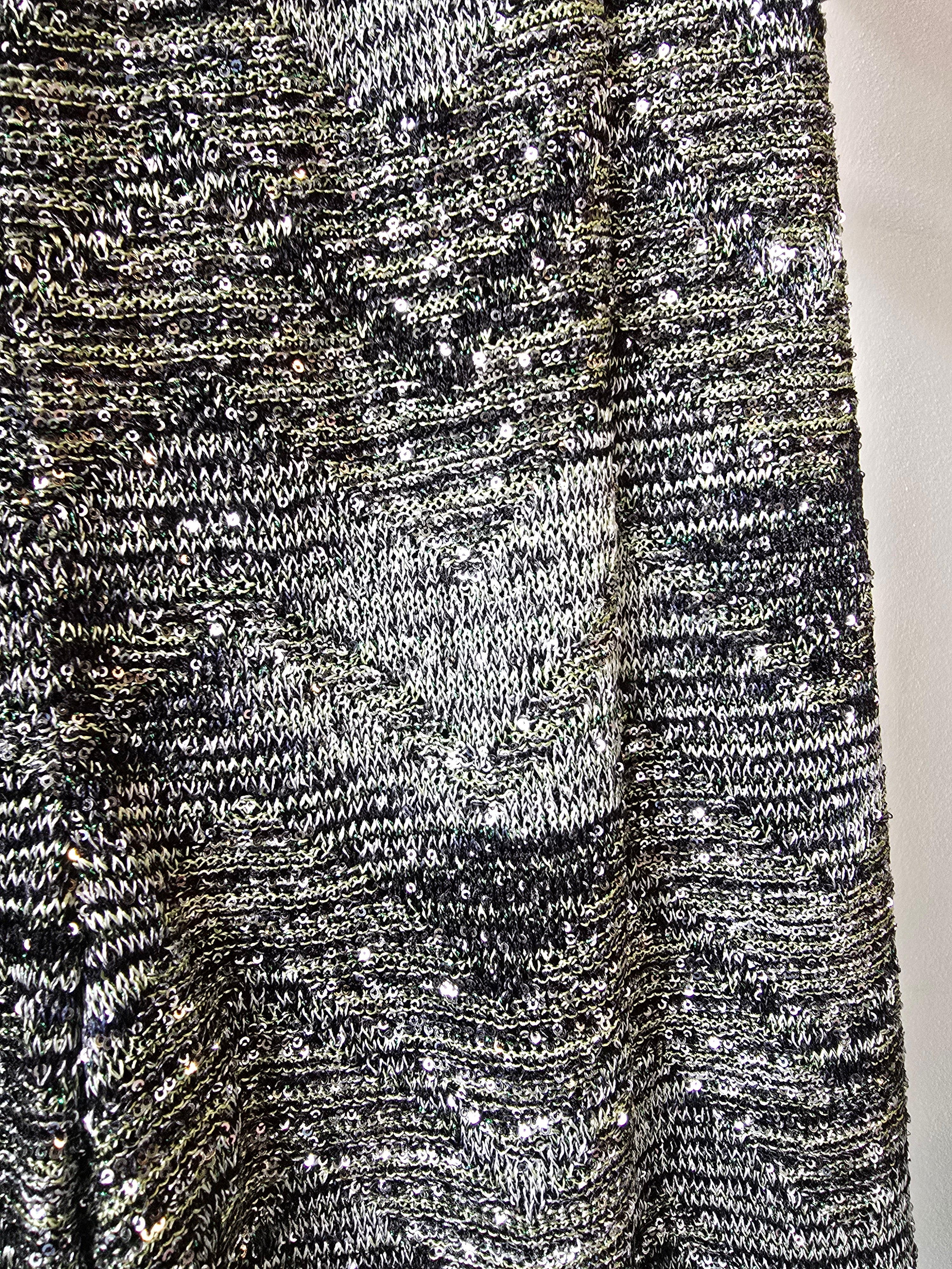 Missoni - Pantaloni con micro paillettes